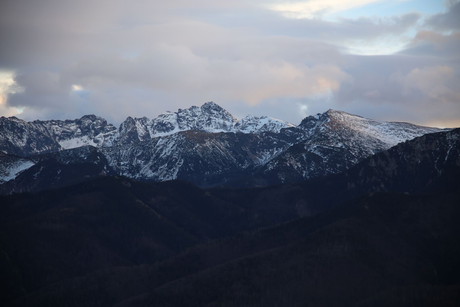 Canon EOS 6D sample photo. Buried, mountains, tatry photography