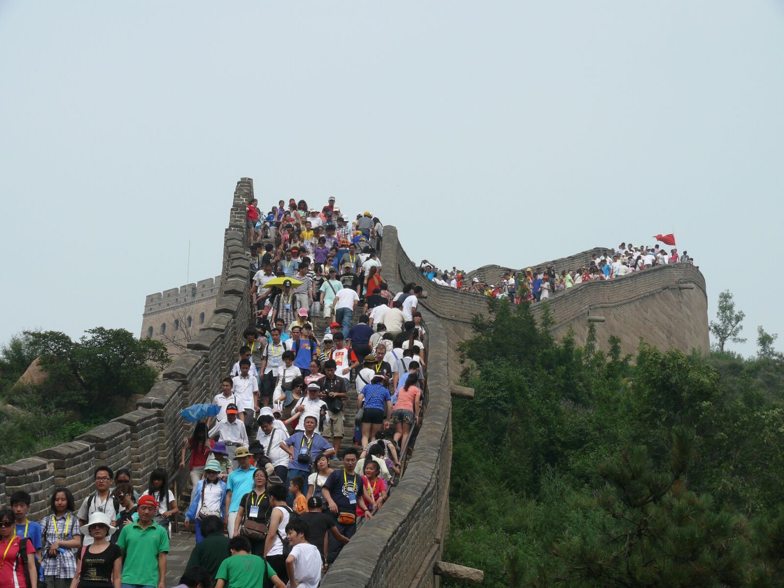 Panasonic DMC-FZ50 sample photo. Great, wall, china photography