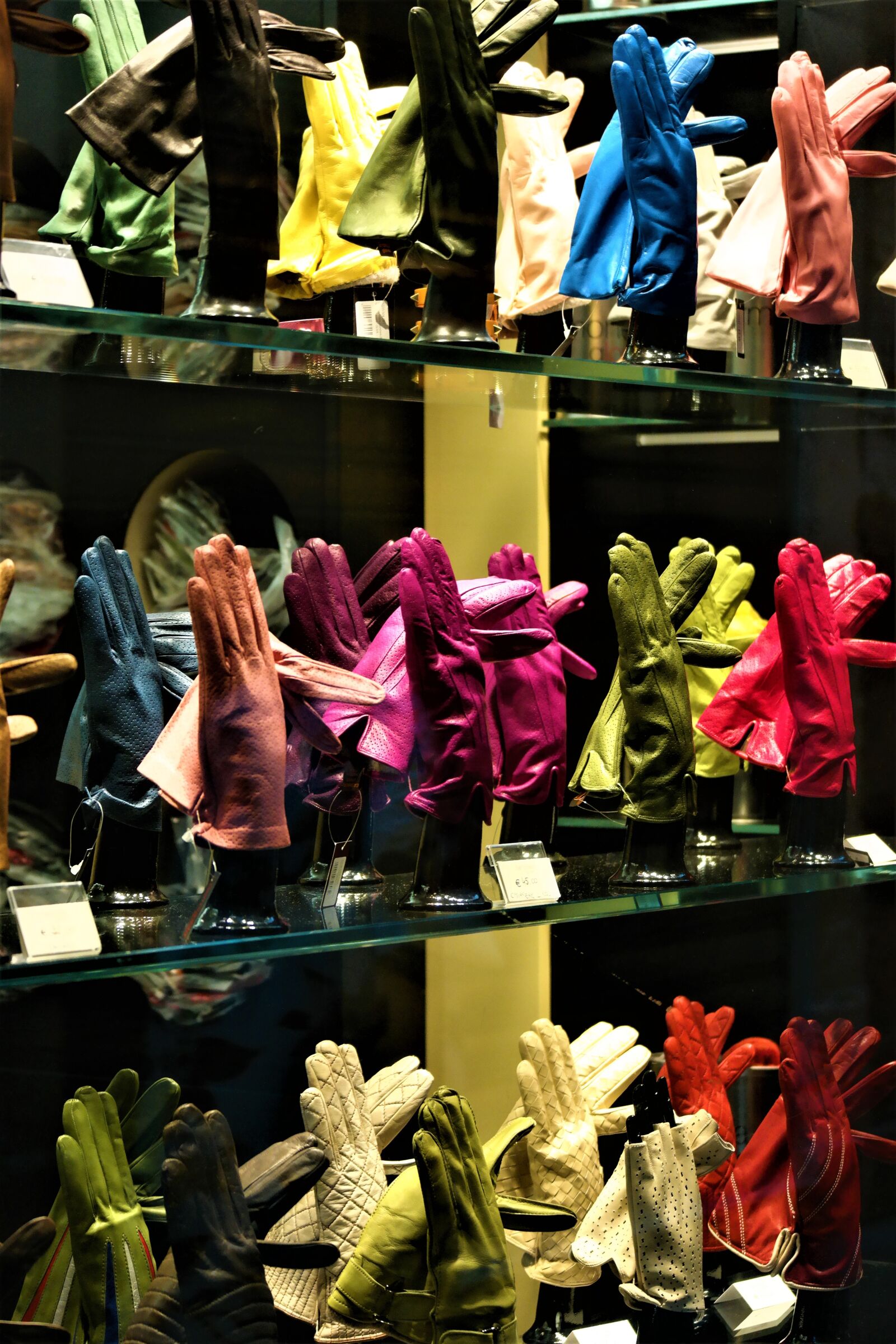 Samsung NX30 + NX 50-200mm F4-5.6 sample photo. Gloves, colorful, business photography