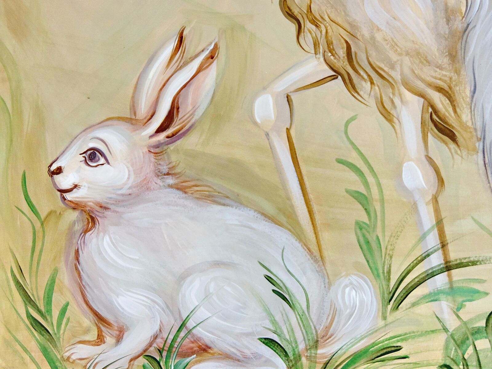 Nikon Coolpix P520 sample photo. Rabbit, art, white, illustration photography