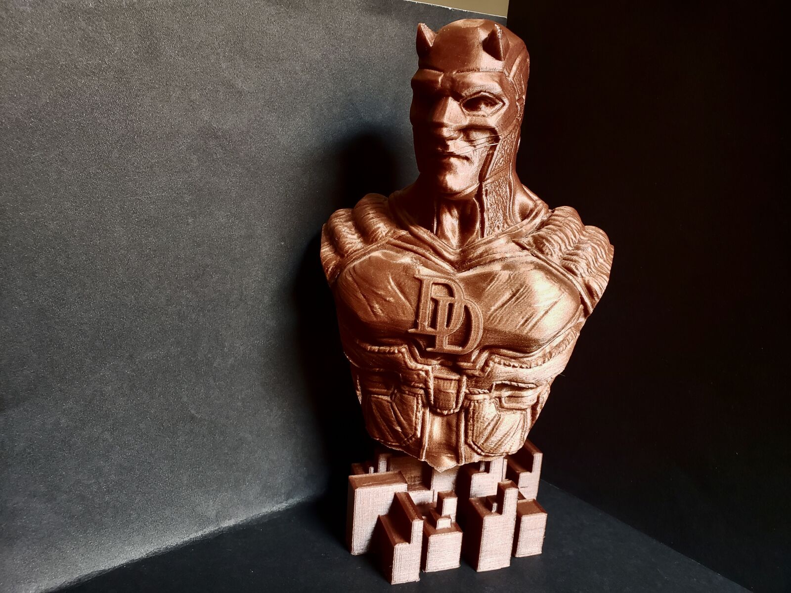 Samsung Galaxy Note9 sample photo. 3d printing, daredevil, full photography