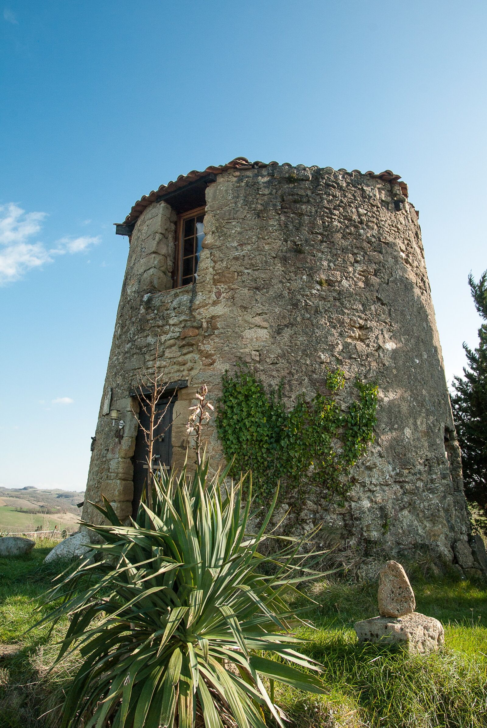 Pentax K10D sample photo. France, lala, old mill photography