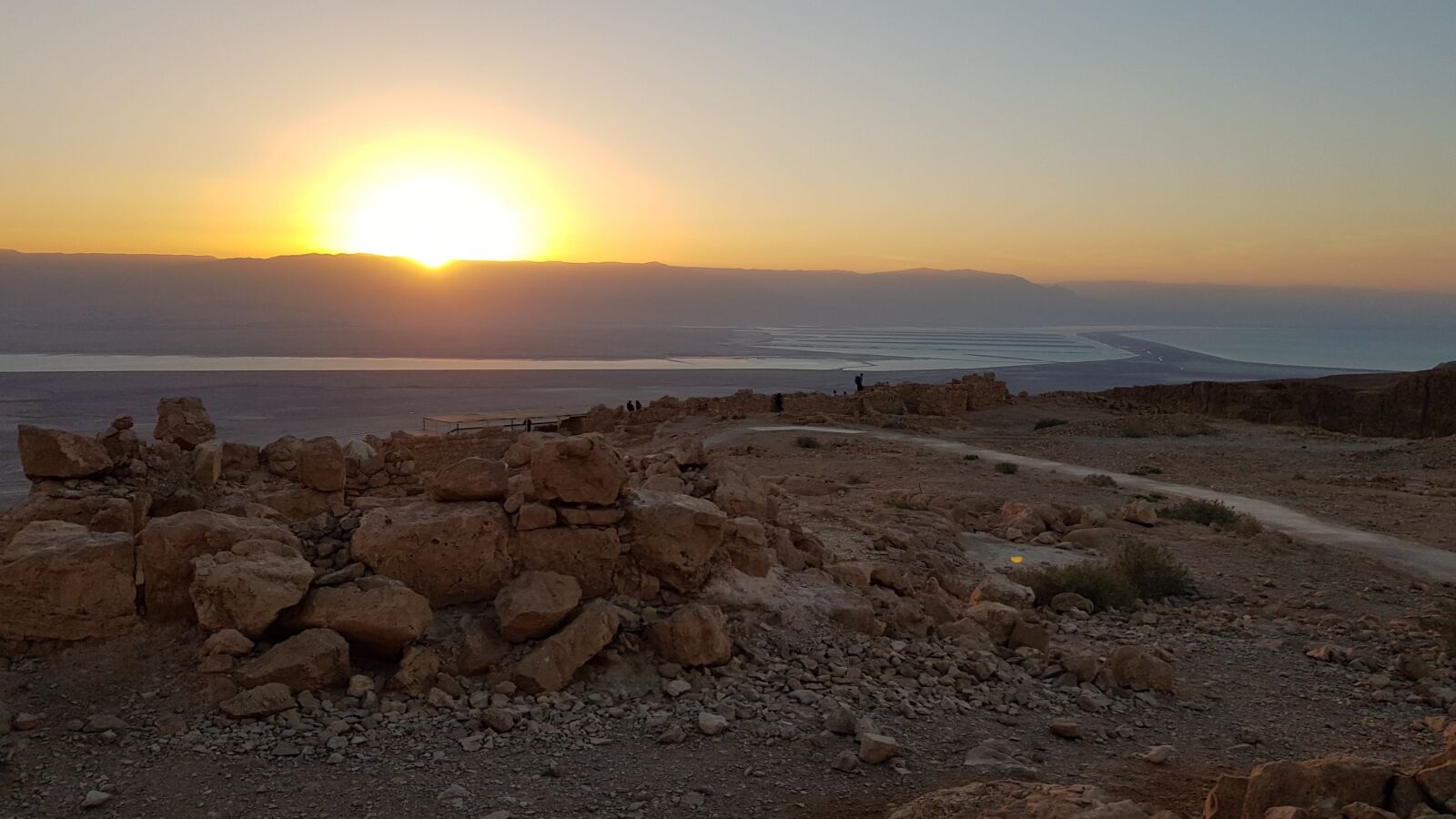 Samsung Galaxy S8 sample photo. Masada, israel, sunrise photography