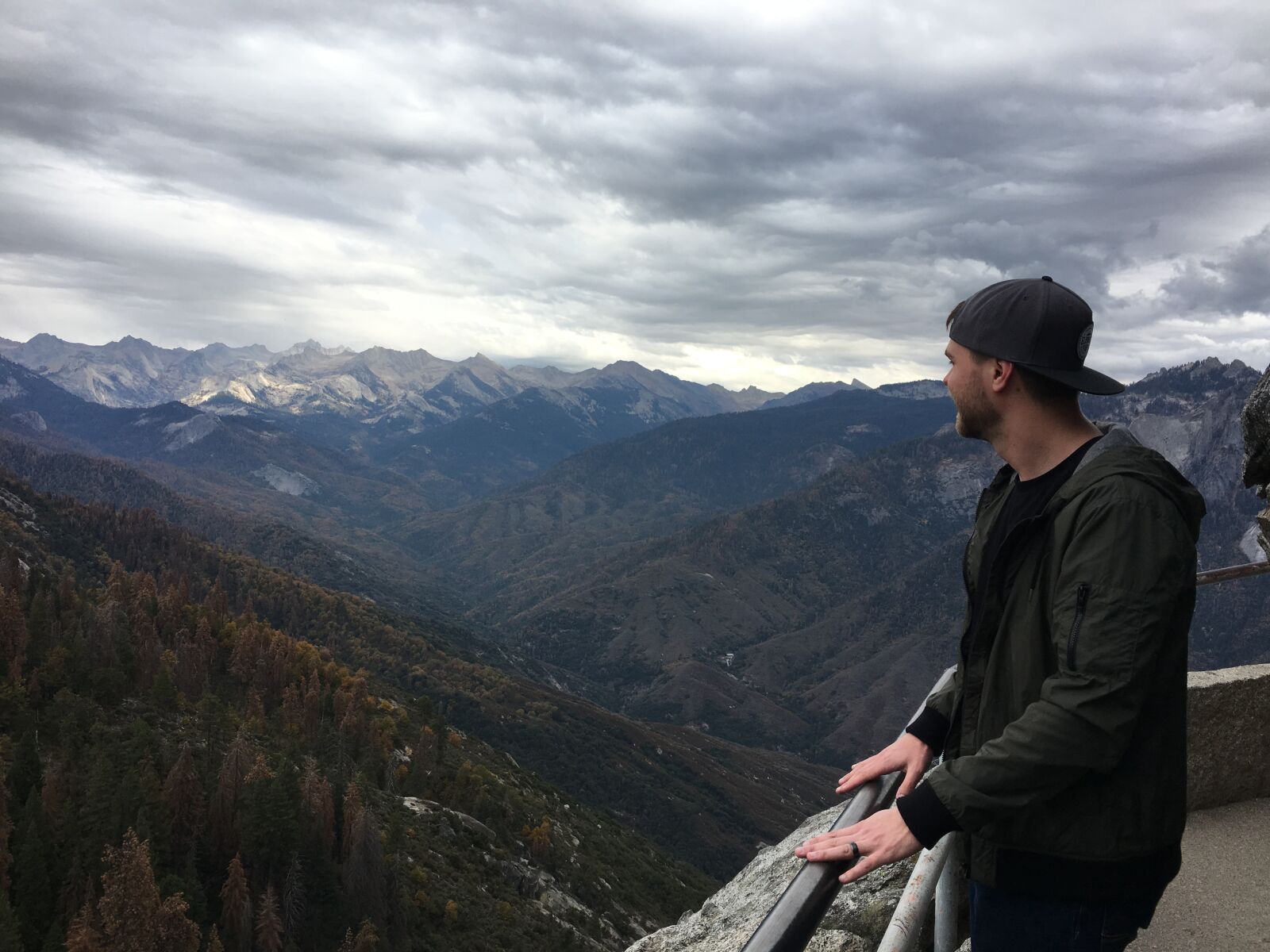 Apple iPhone 6s sample photo. California, cloudy, forest, hat photography
