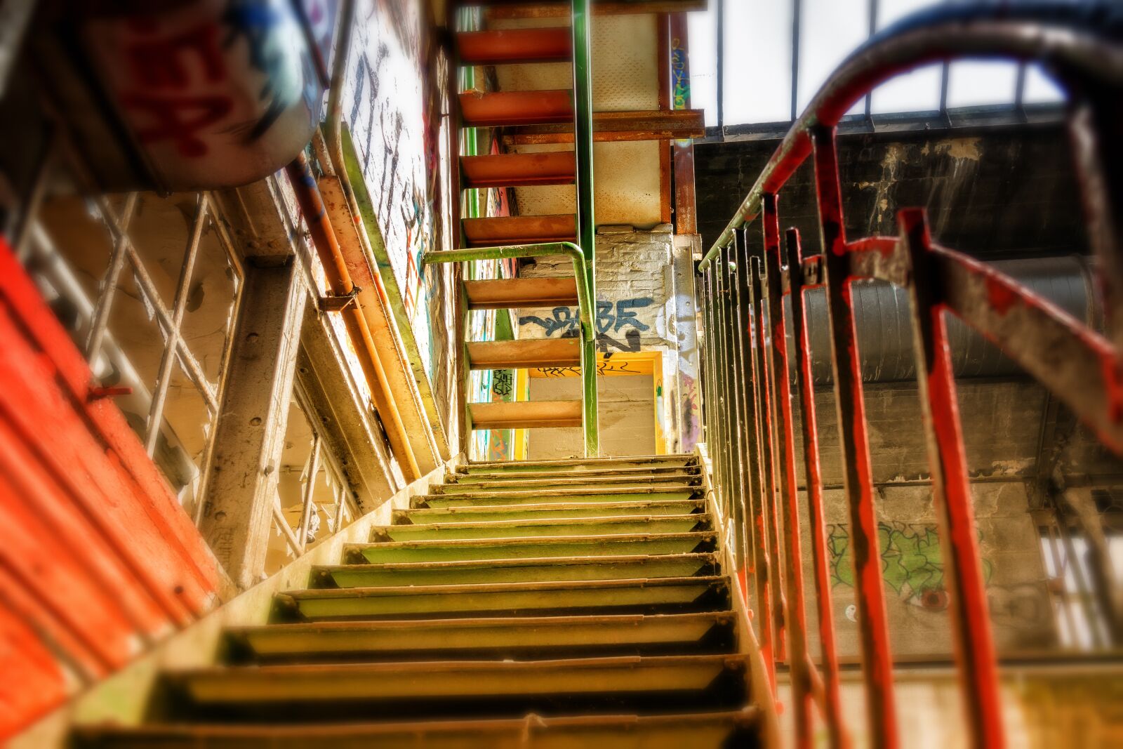 Nikon D3300 sample photo. Lost places, stairs, emergence photography