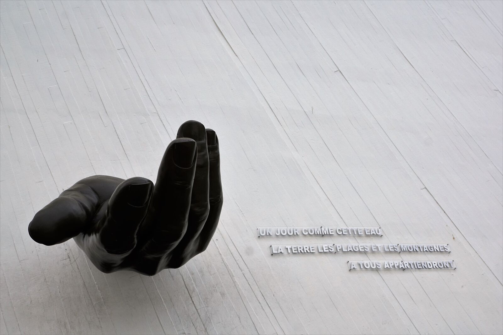 Sony ILCA-77M2 + Sony DT 16-50mm F2.8 SSM sample photo. Le havre, sculpture, hand photography