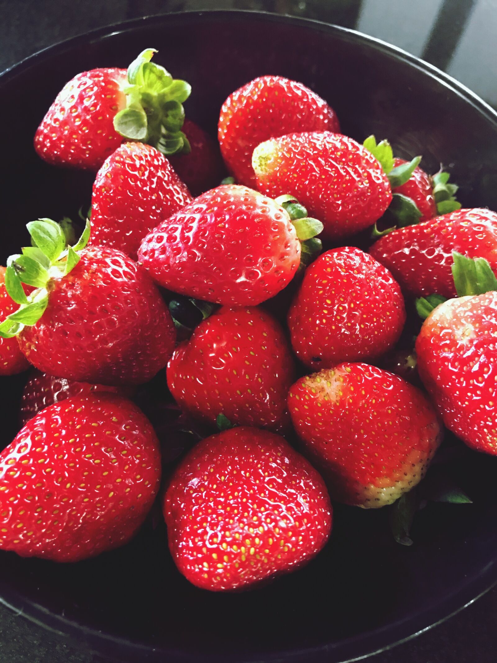 iPhone 7 Plus back dual camera 3.99mm f/1.8 sample photo. Strawberry, fruit, food photography