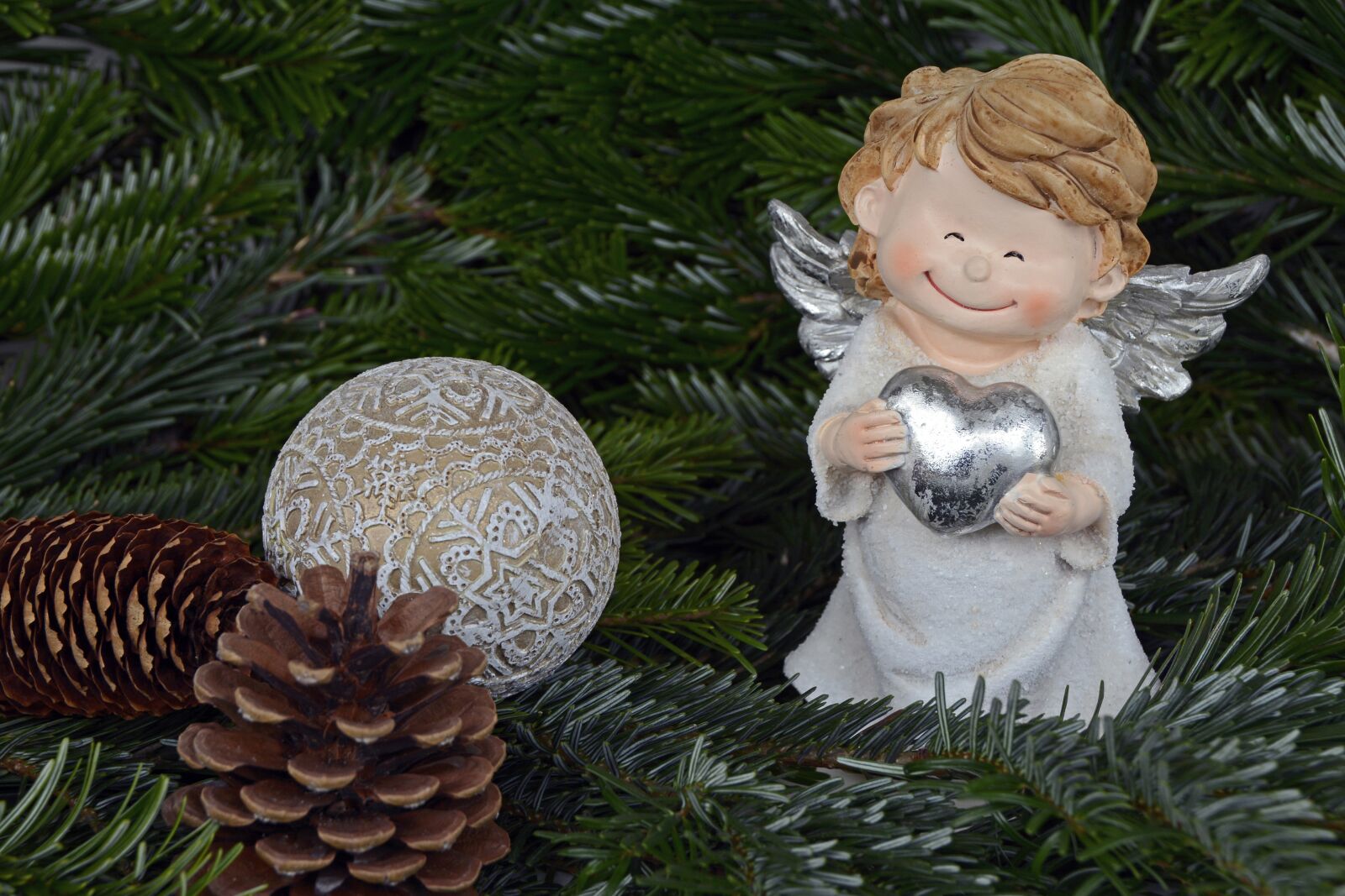 Nikon D7100 sample photo. Christmas, angel, angel wings photography