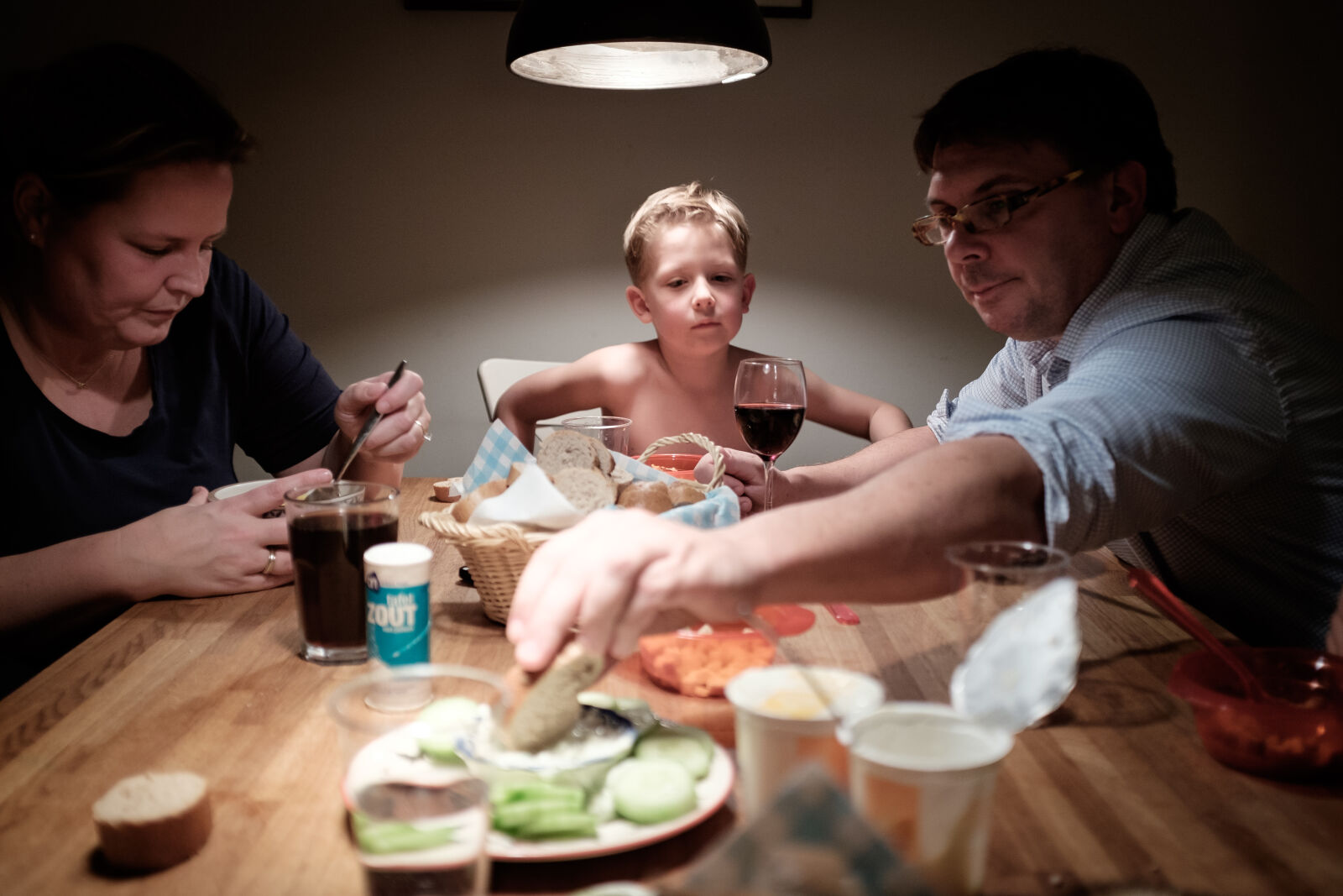 Fujifilm X100T sample photo. Dinner photography