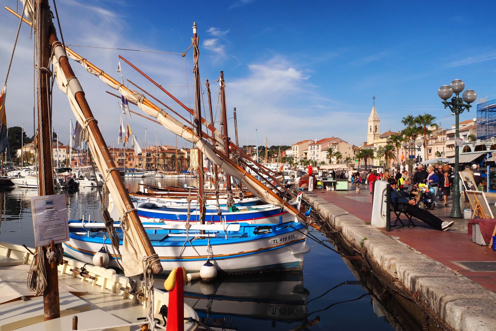 Olympus OM-D E-M10 sample photo. Port, sanary sur mer photography