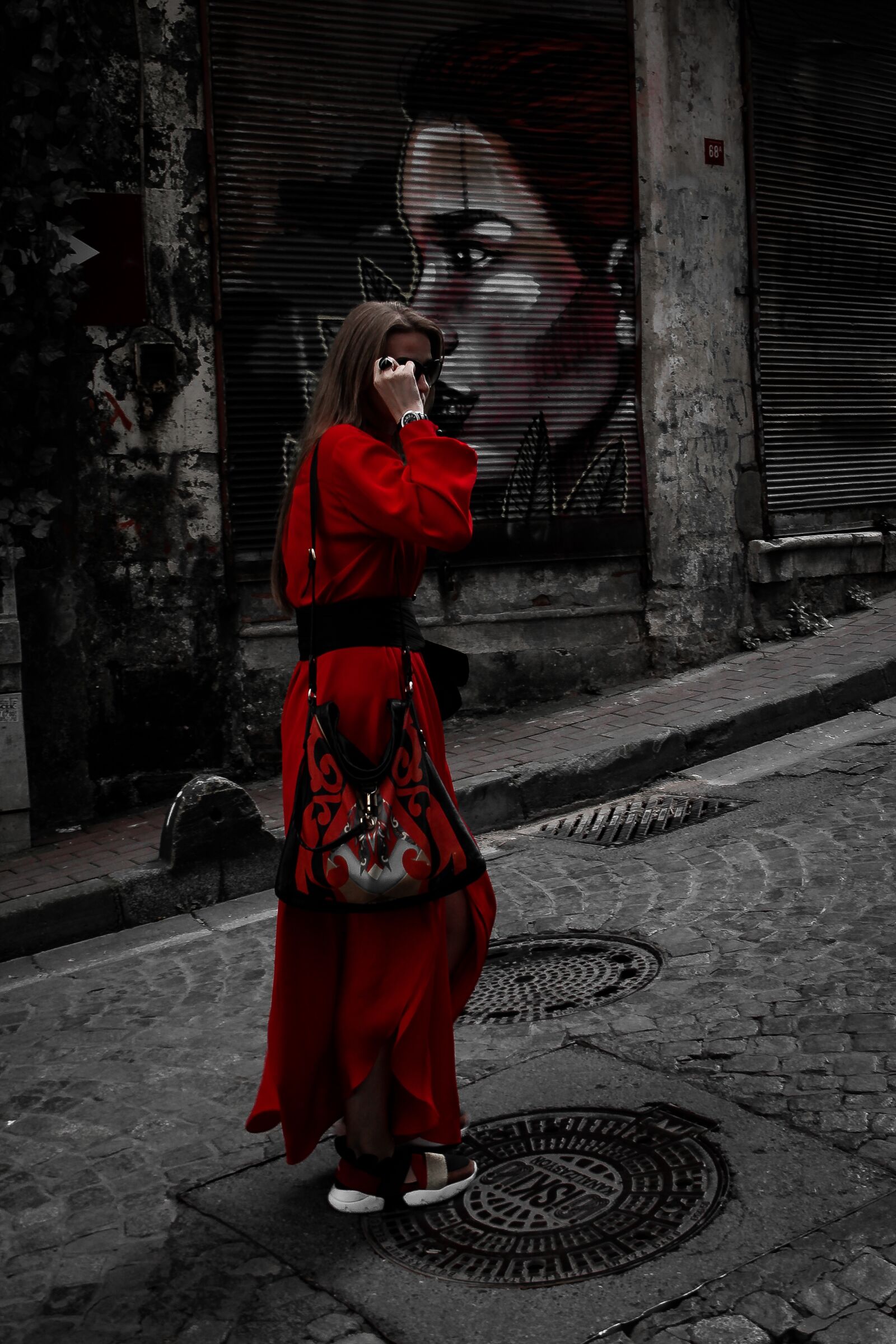 Canon EOS 60D sample photo. Woman, red, beautiful photography