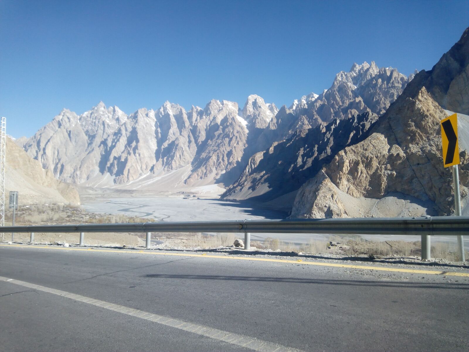 Infinix HOT 4 sample photo. Passu cones, hunza, pakistan photography