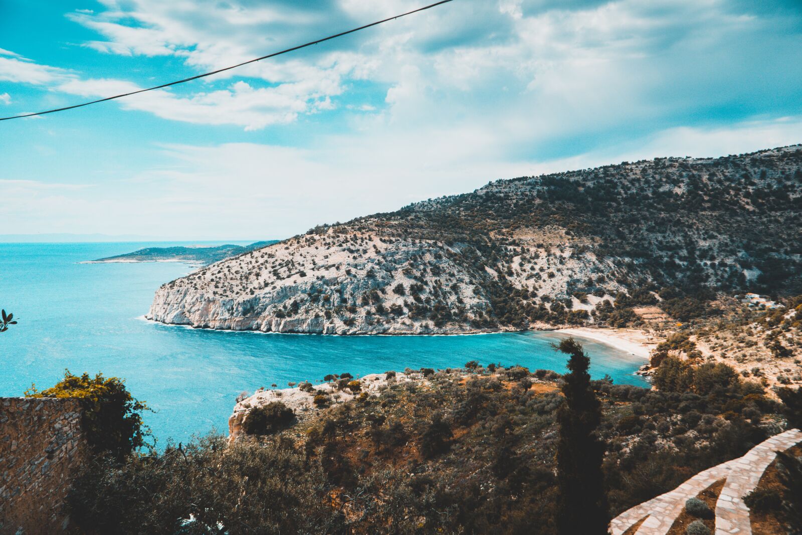 Sony a6000 sample photo. Island, view, sea photography
