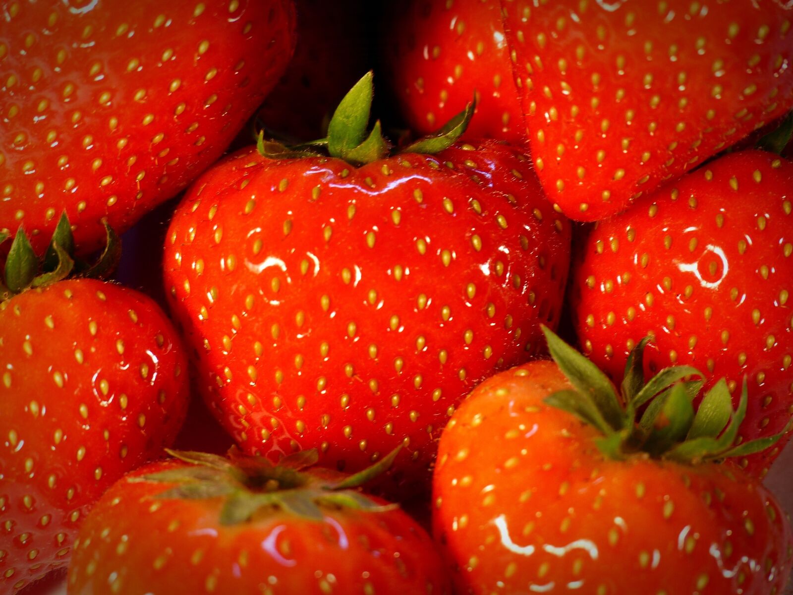 Panasonic Lumix DMC-FZ200 sample photo. Strawberry, fruit, red photography