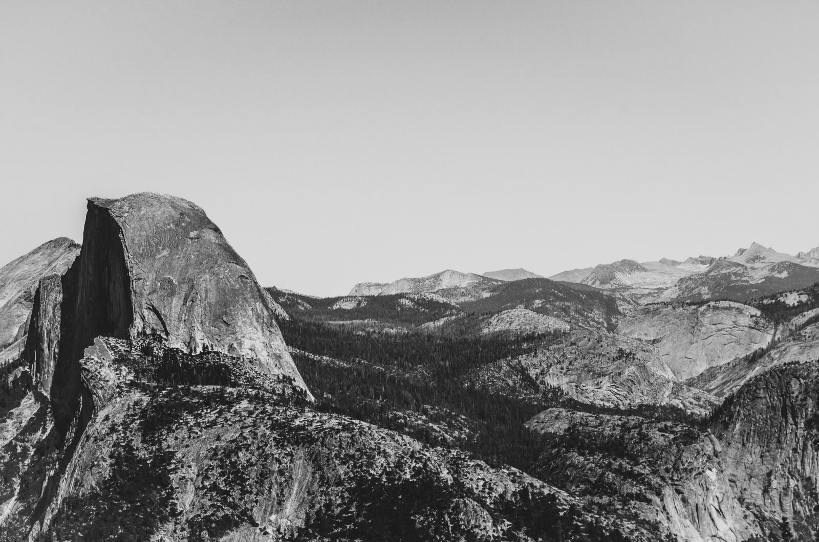 Nikon D5100 sample photo. Yosemite, halfdome, valley photography