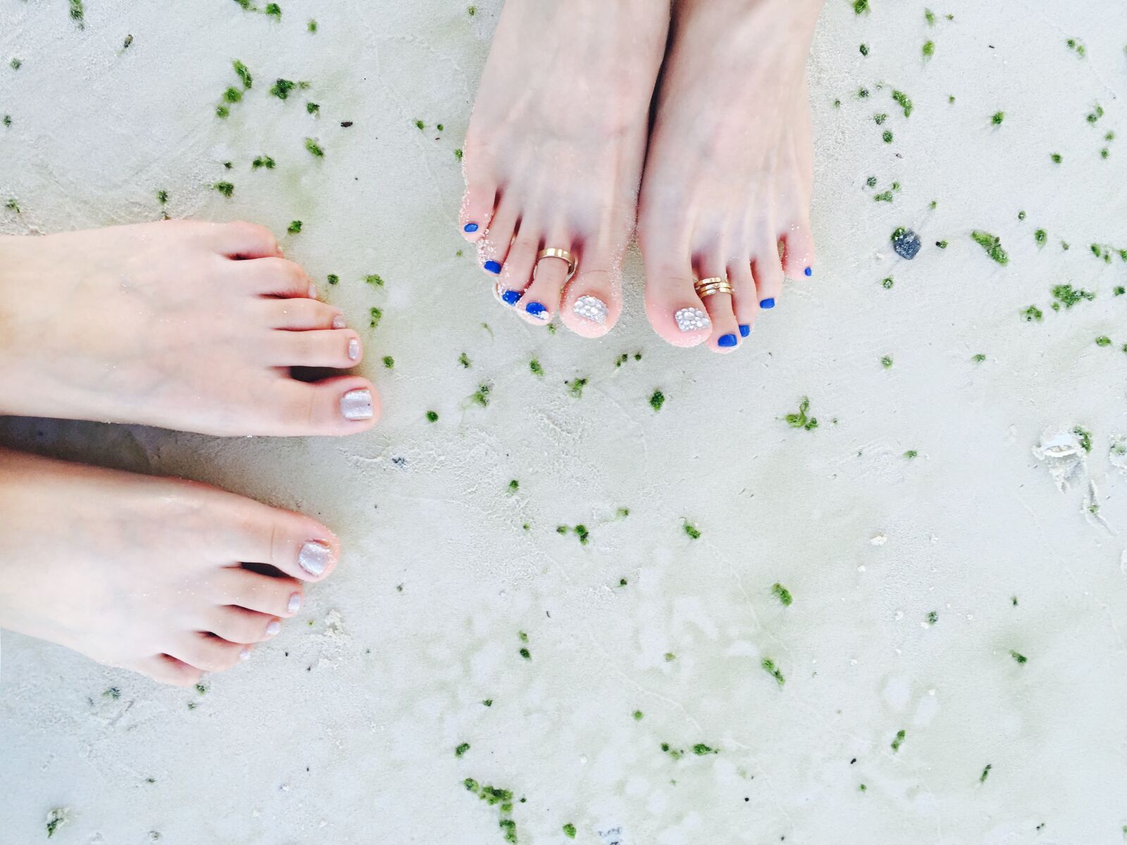 Apple iPhone 6 sample photo. Pedicure, sea, beach photography
