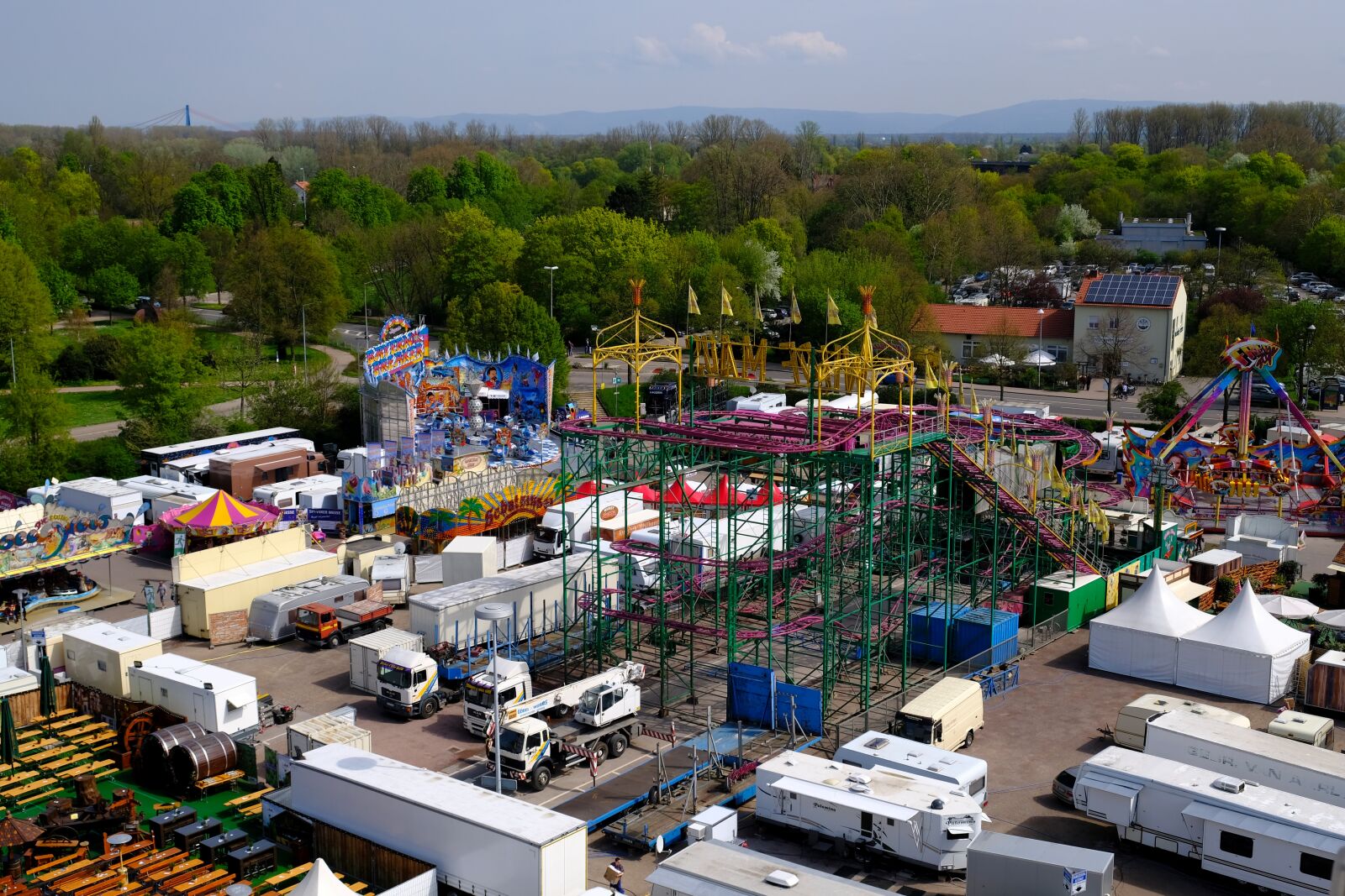Fujifilm X-T2 sample photo. Fairground, festival site, festival photography
