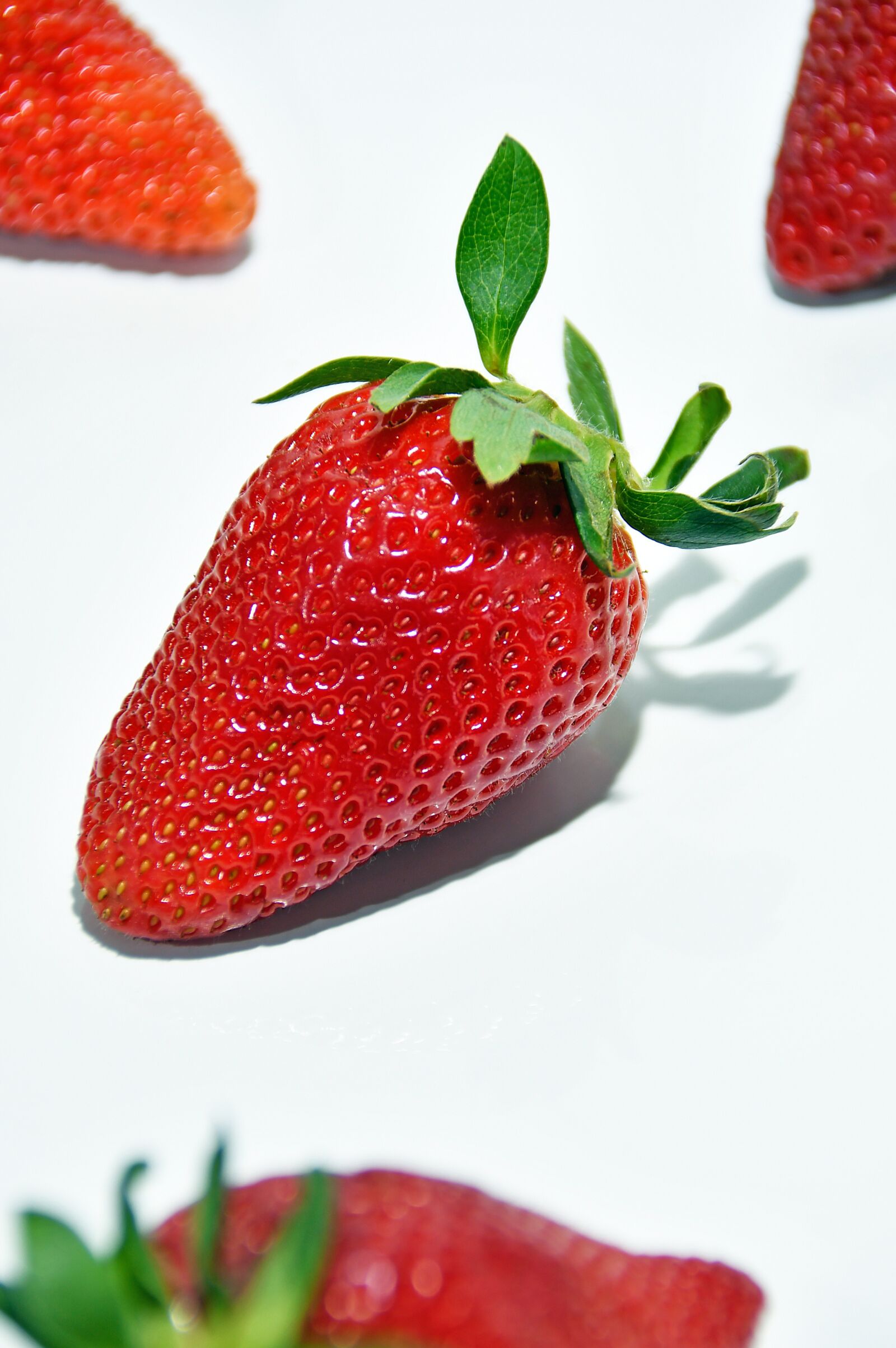 Nikon D3200 sample photo. Red, strawberry, fresh photography