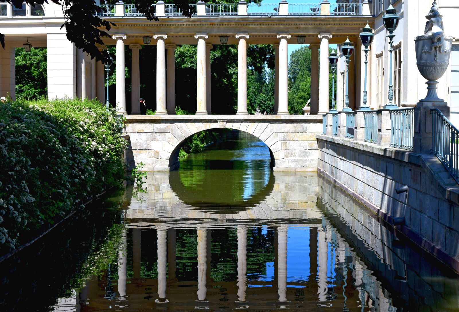 Nikon D3300 sample photo. Lazienki, park, palace, water photography