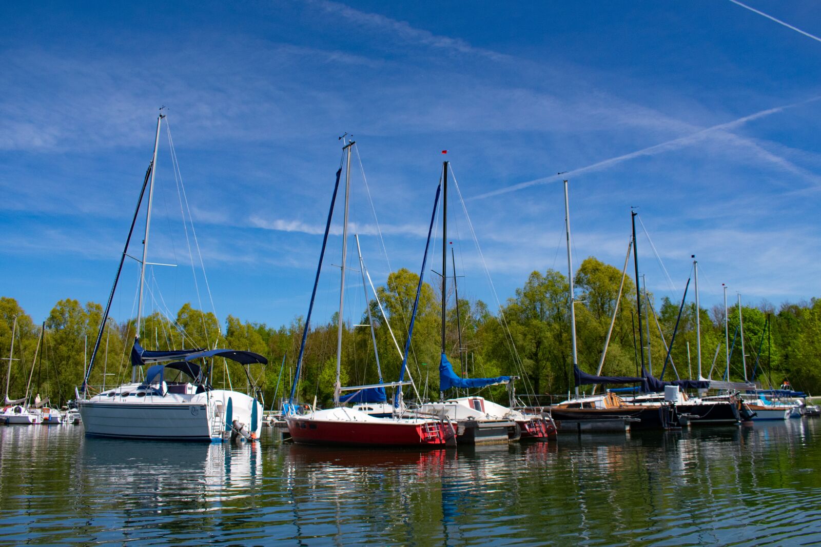 Nikon D3400 sample photo. Sailboats, spring, marina photography