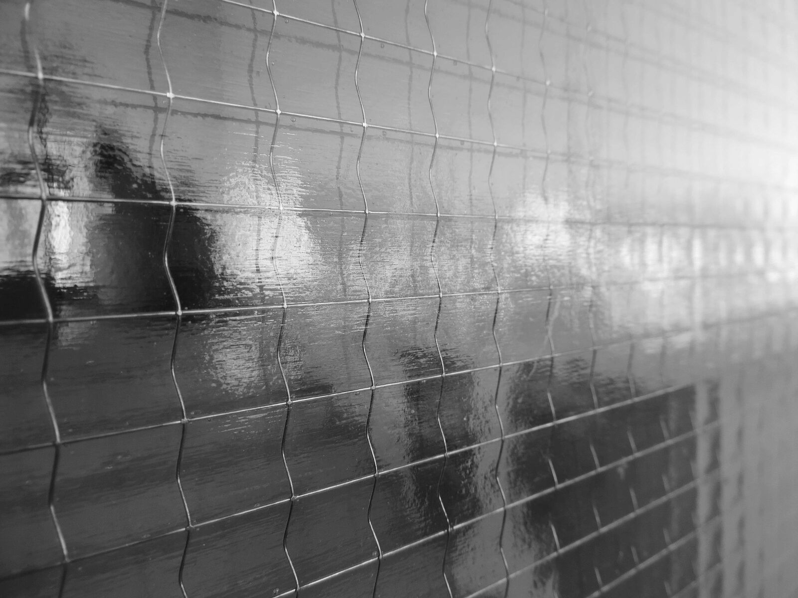 Nikon Coolpix P520 sample photo. Black and white, glass photography