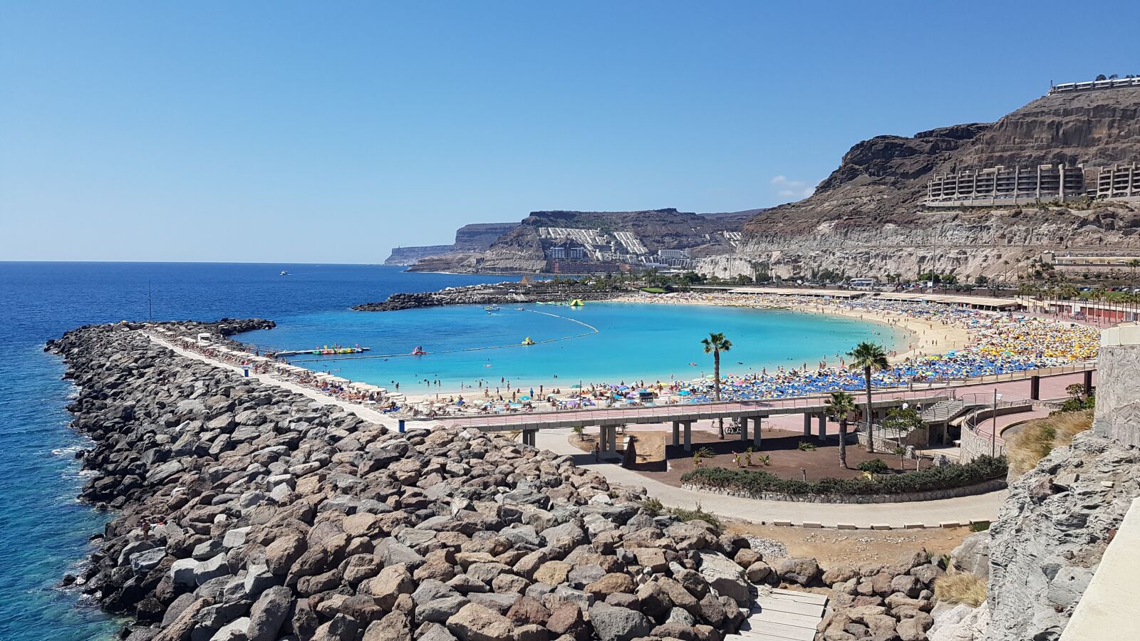 Samsung Galaxy S7 sample photo. Amadores, beach, gran canaria photography