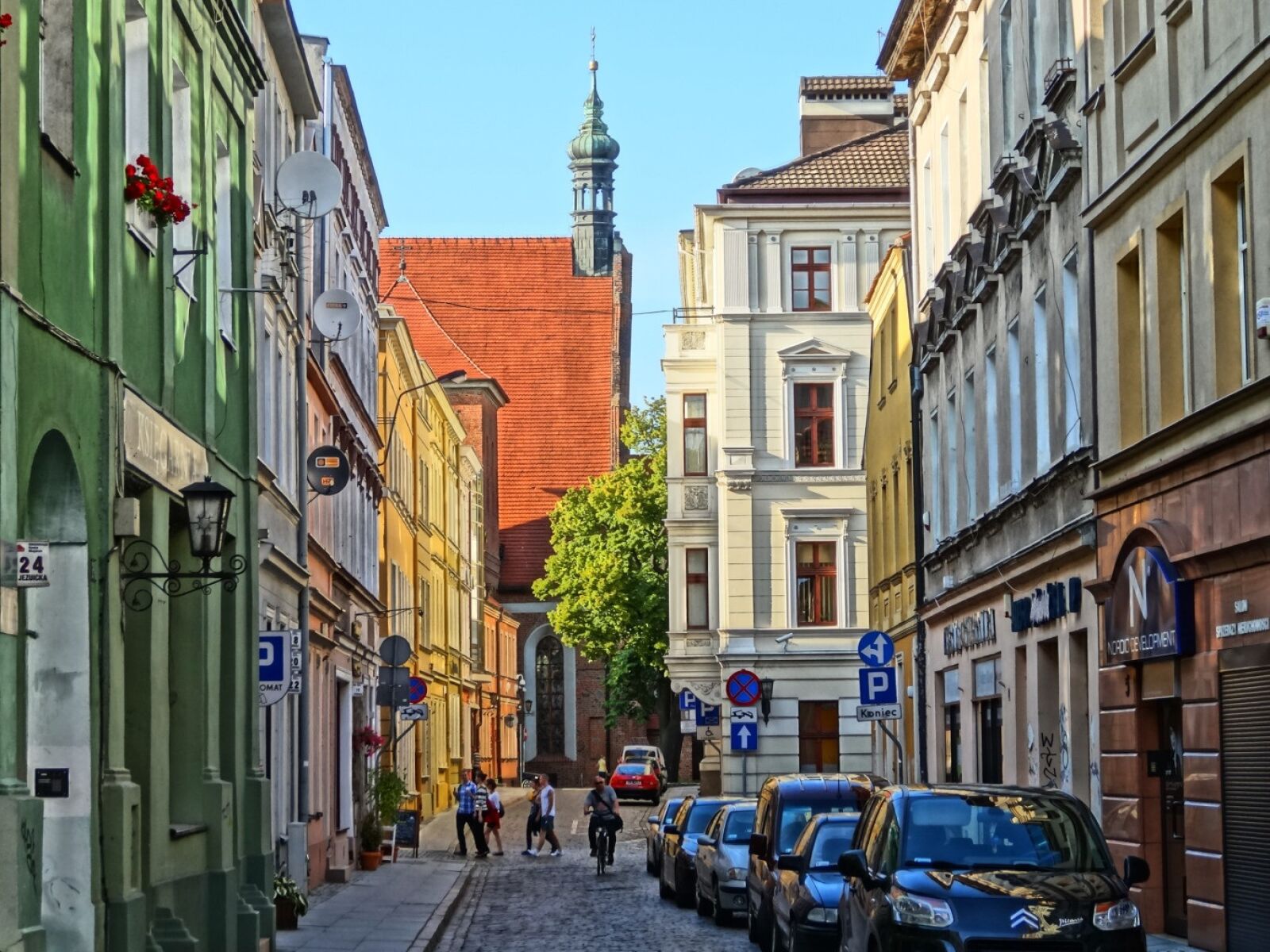 Sony Cyber-shot DSC-HX20V sample photo. Jezuicka street, bydgoszcz, poland photography