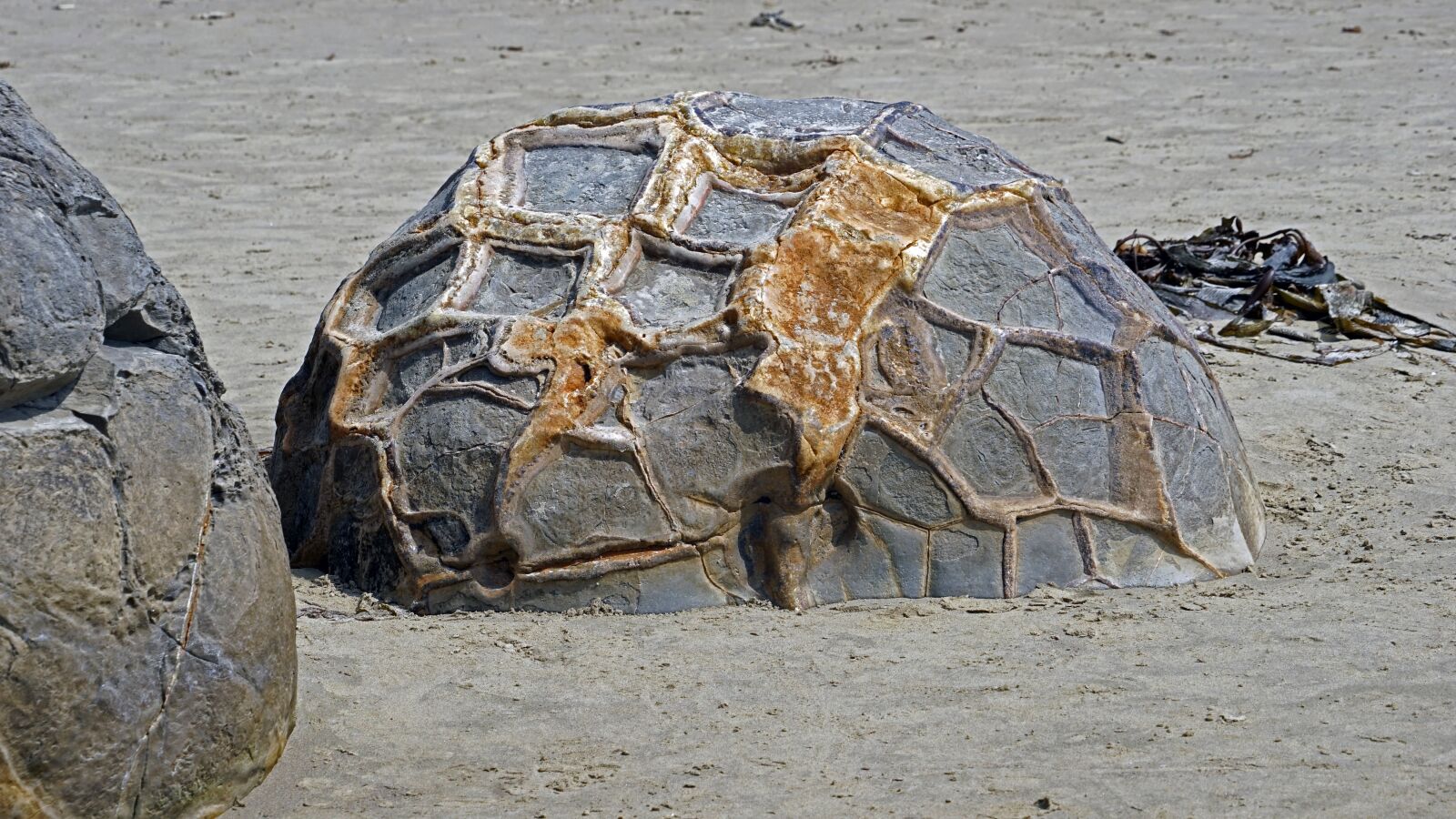 Sony a7 + Sony FE 24-240mm F3.5-6.3 OSS sample photo. Moeraki boulders, new zealand photography