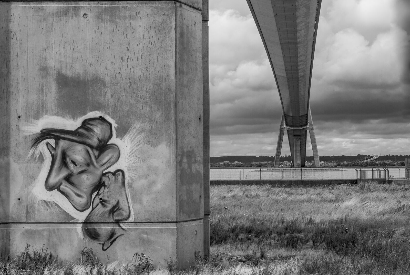 Nikon D80 sample photo. Bridge, normandy bridge, normandy photography