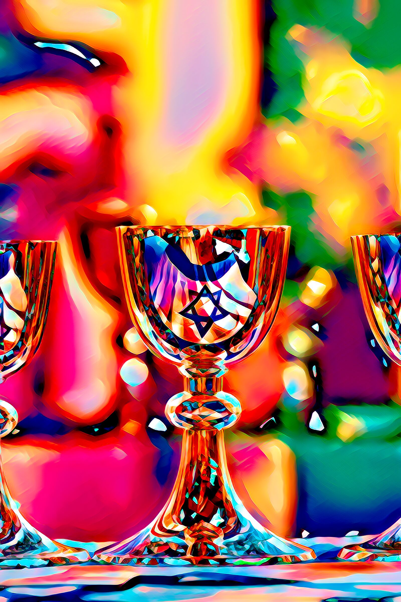Canon EOS 70D sample photo. Chalices, communion cup, star photography