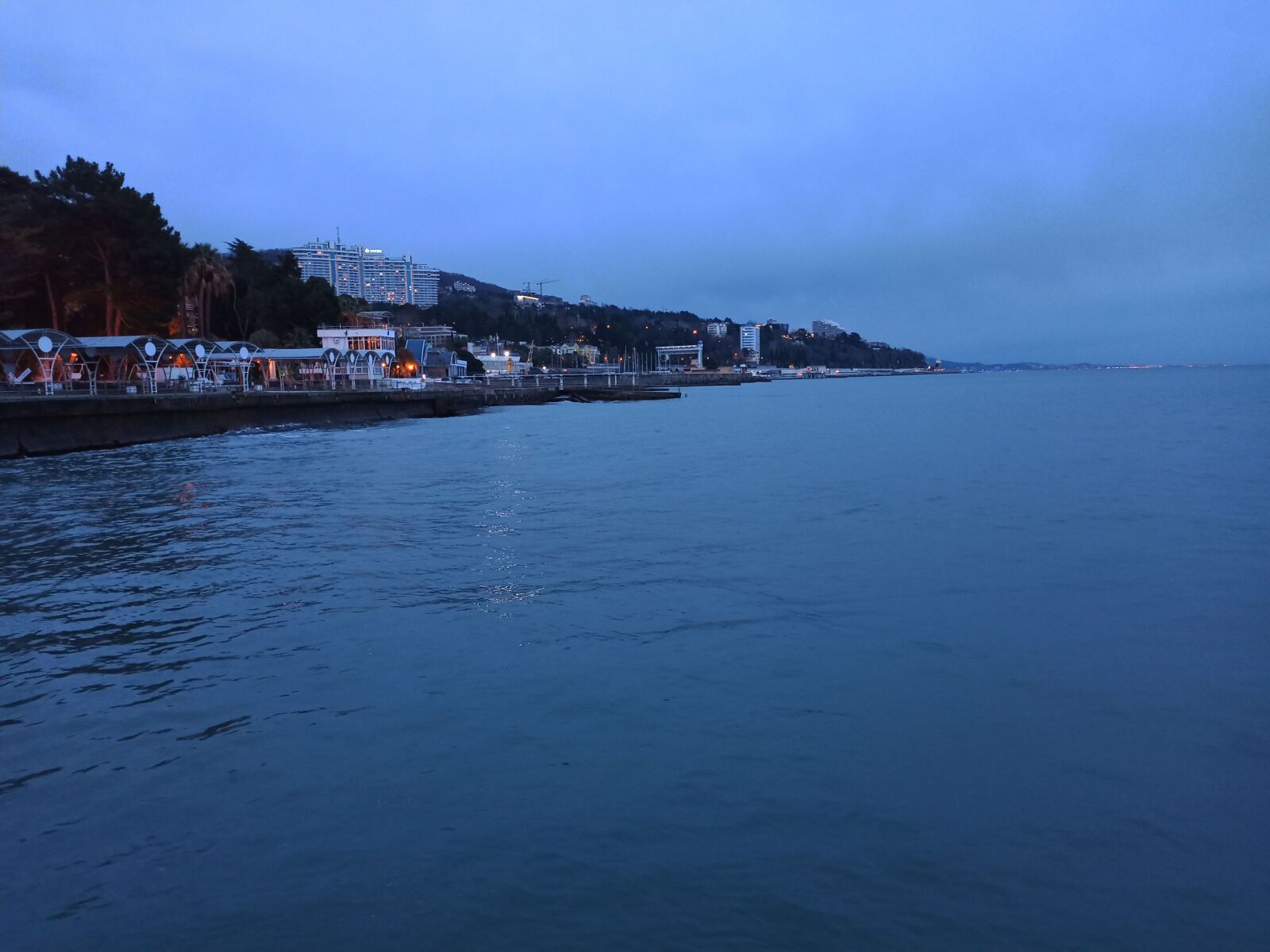 Xiaomi Redmi Note 8 Pro sample photo. Sea, sochi, russia photography