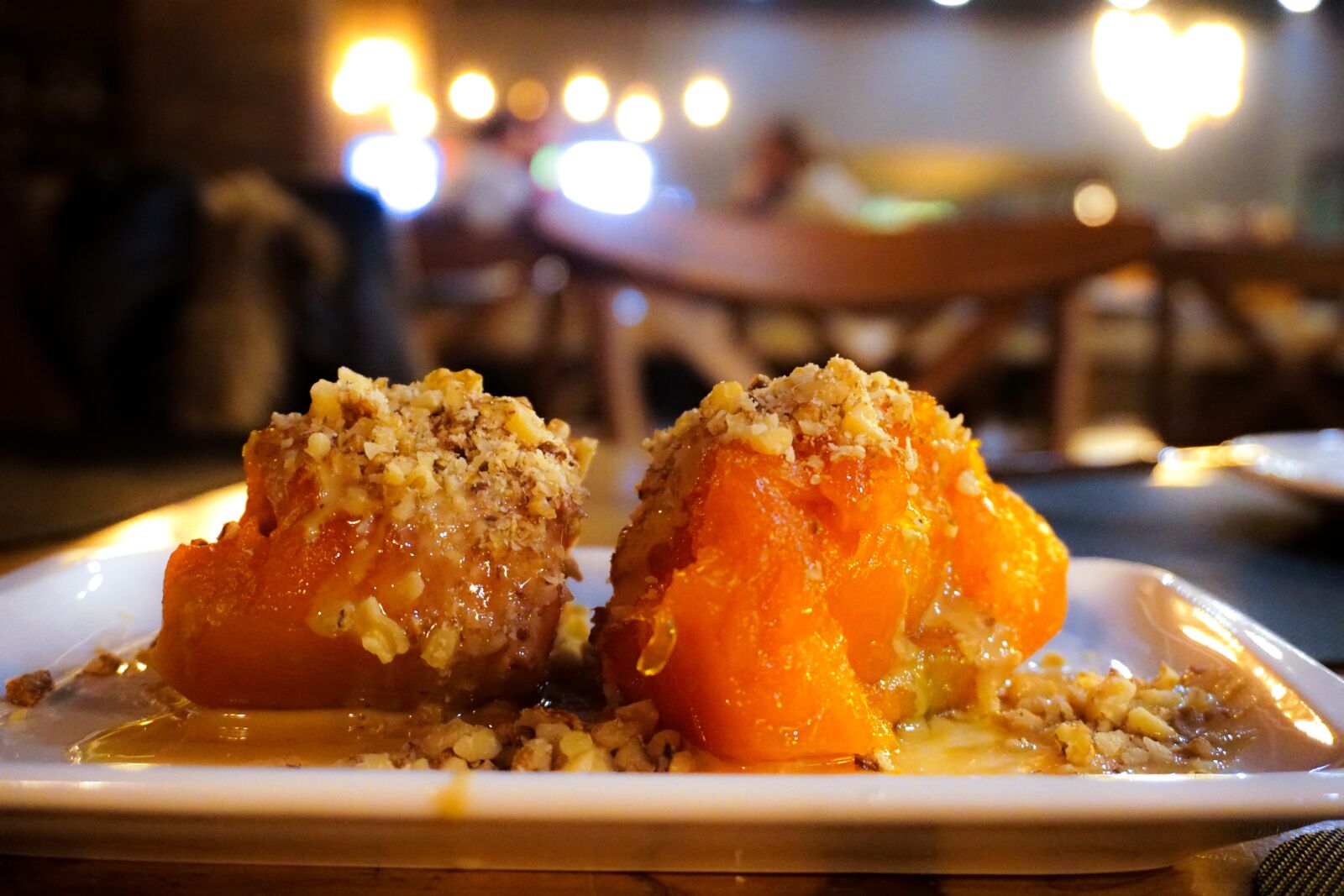 Sony a6300 sample photo. Pumpkin, sweet, walnut photography