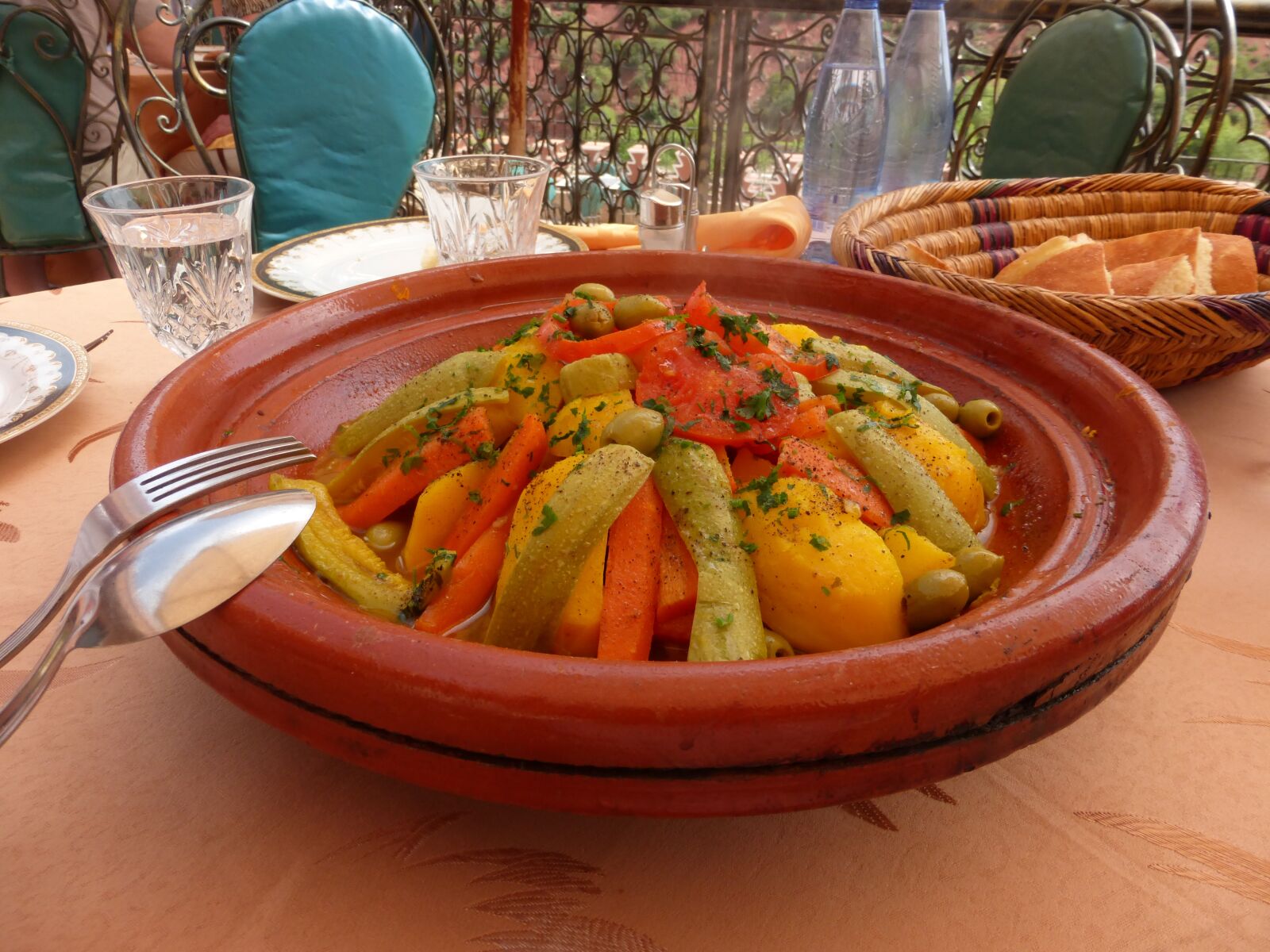 Panasonic DMC-ZS25 sample photo. "Food, morocco, colourful" photography