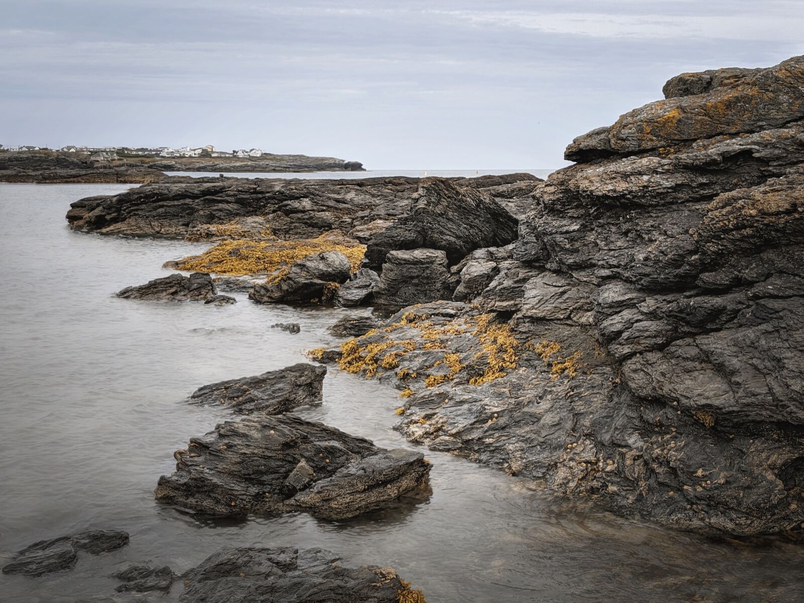 Google Pixel 3 sample photo. Wales, rocks, coast photography