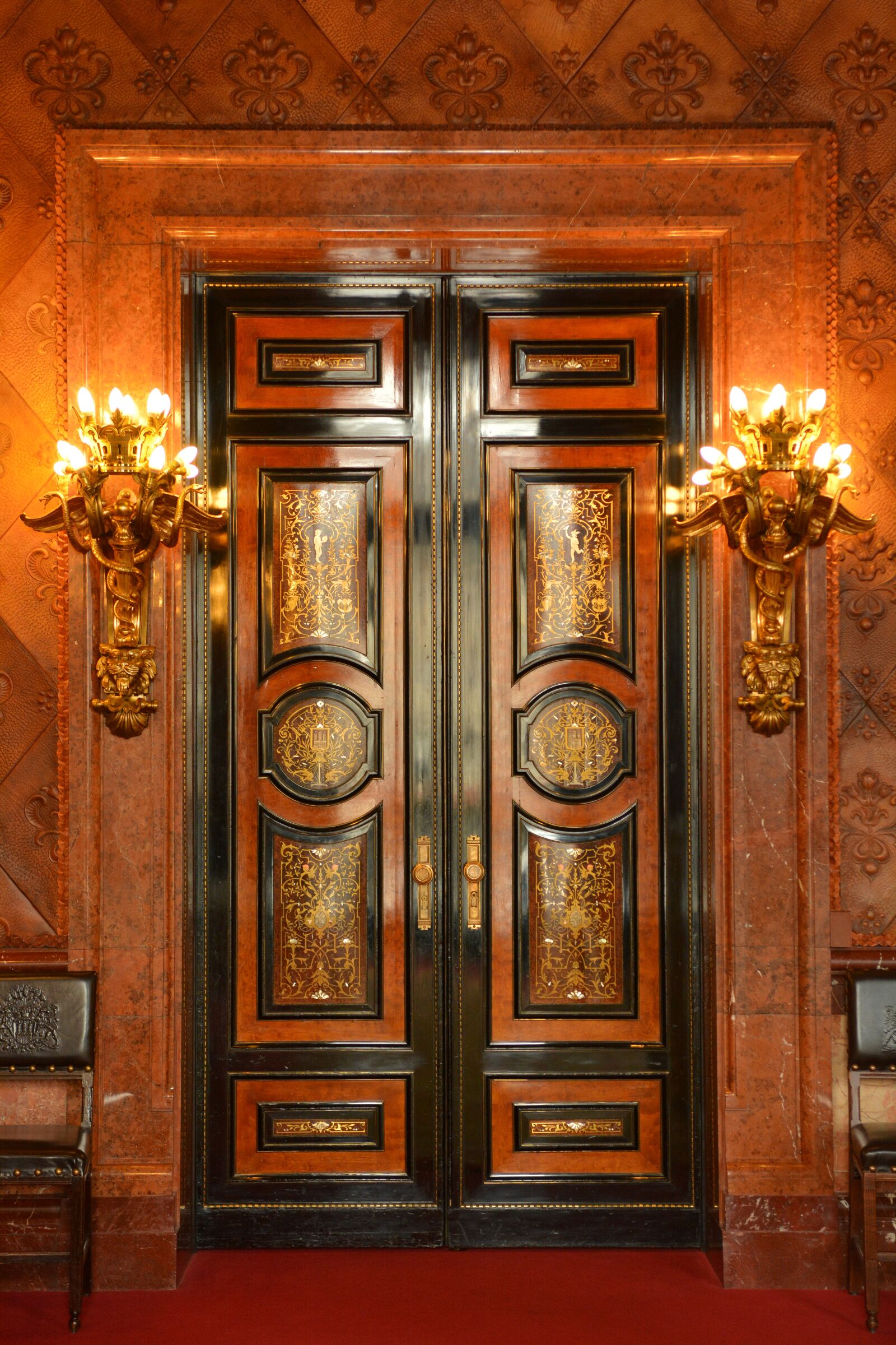 Nikon D7100 sample photo. Door, town hall, hamburg photography