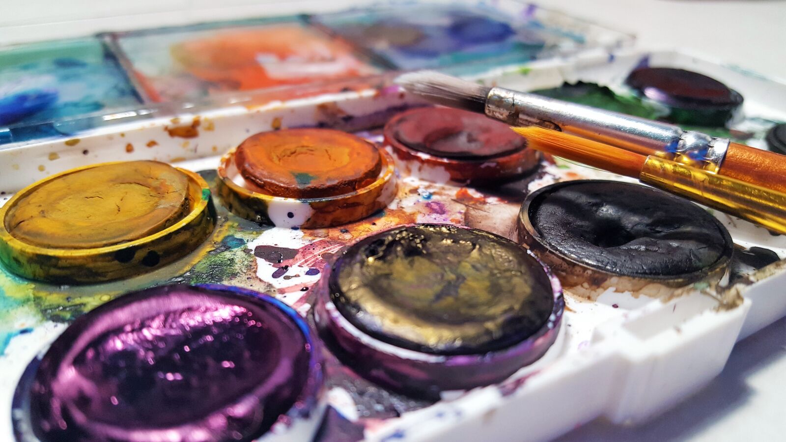 Samsung Galaxy S6 sample photo. Colors, watercolor, brush photography
