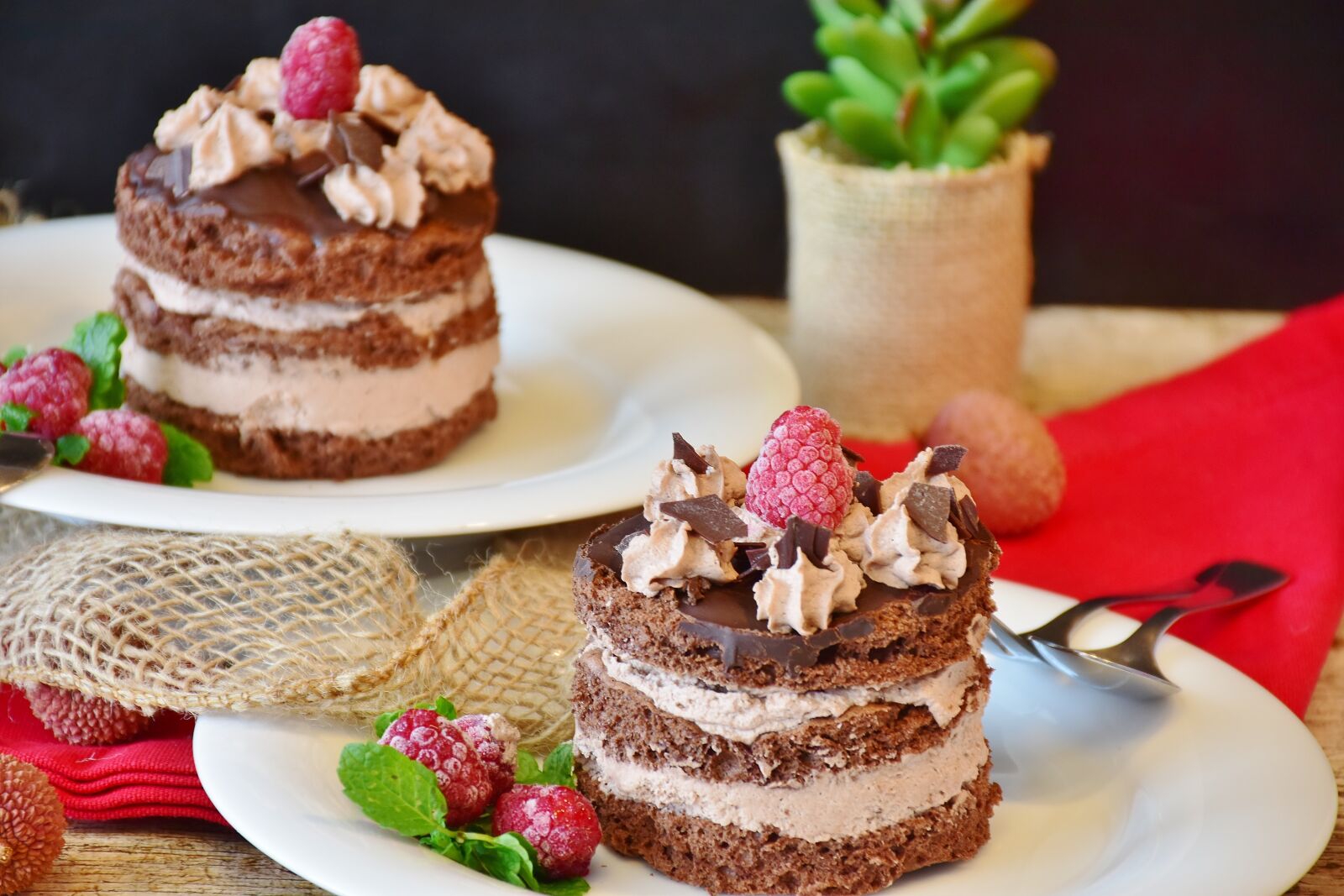 Nikon D7200 sample photo. Tart, chocolate tarts, cream photography