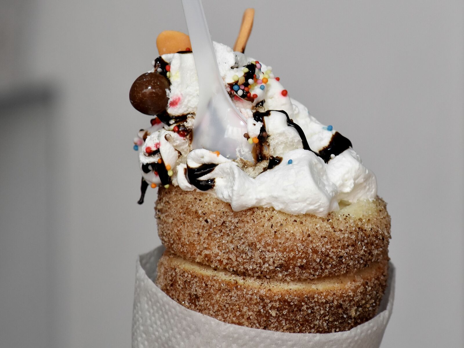 Nikon D5500 sample photo. Baked goods, cream, delicious photography
