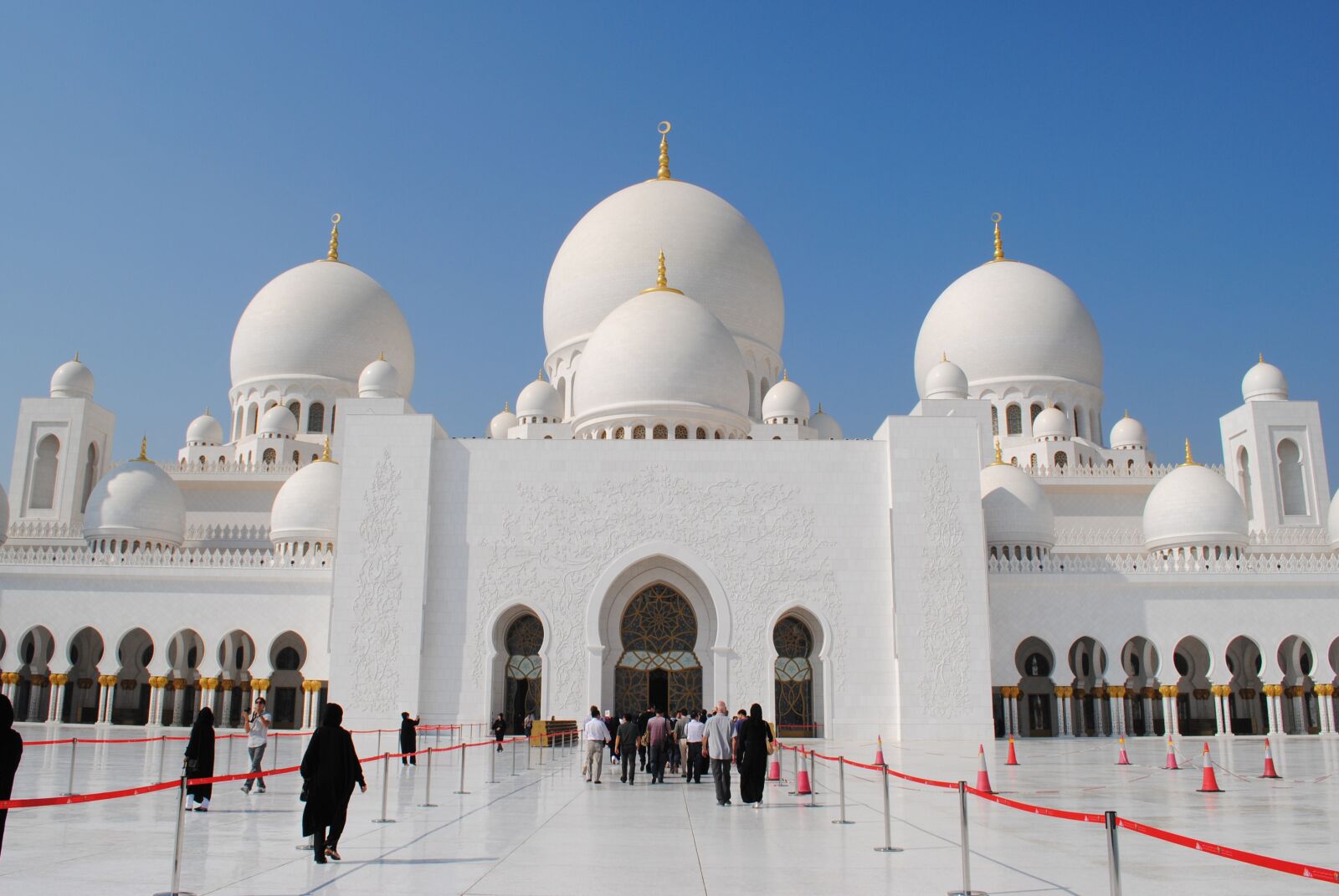 Nikon D3000 sample photo. Mosque, abu dhabi, white photography