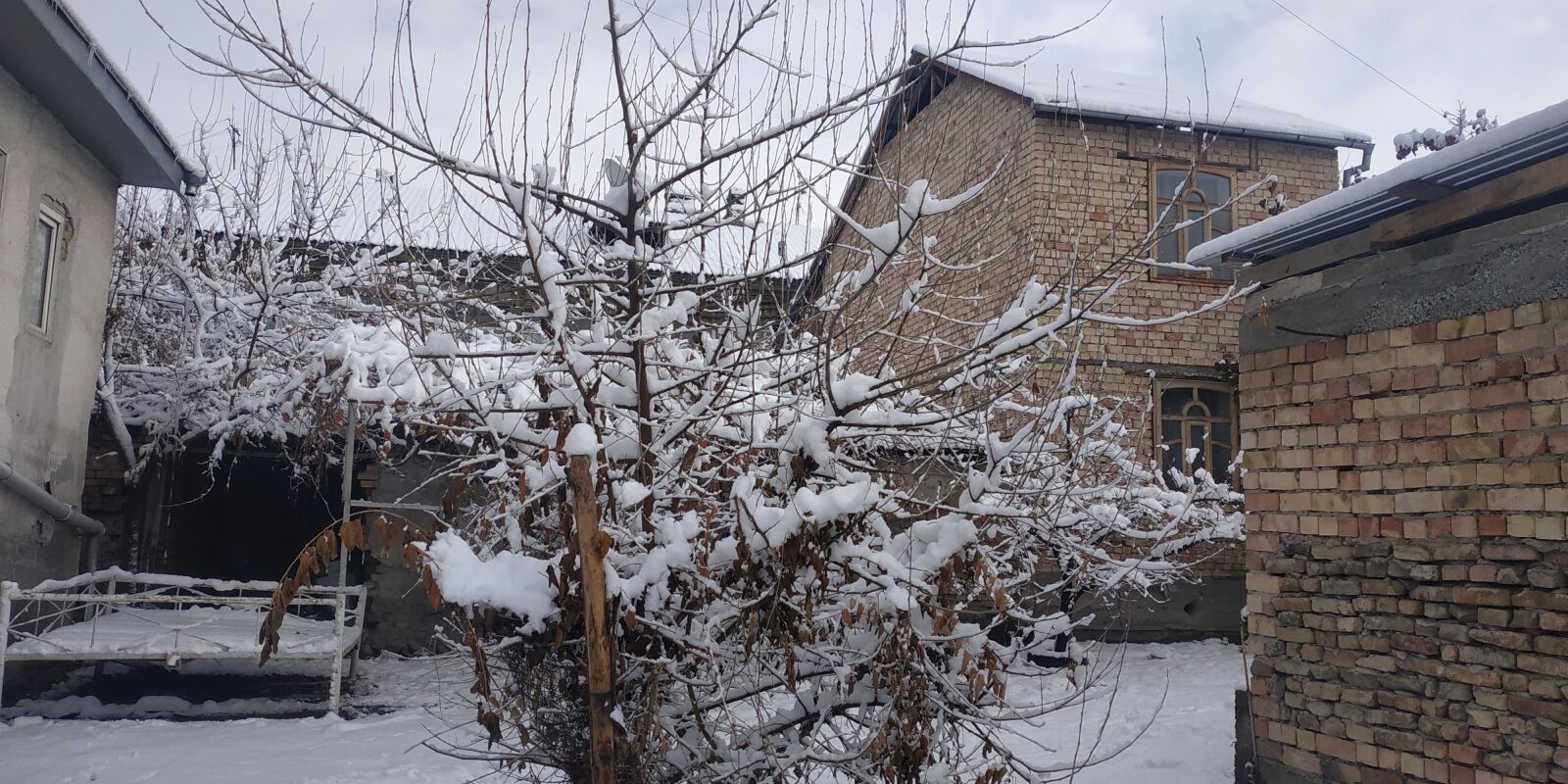 Xiaomi Redmi Note 5 sample photo. Snowfall, snow, snowfall in photography