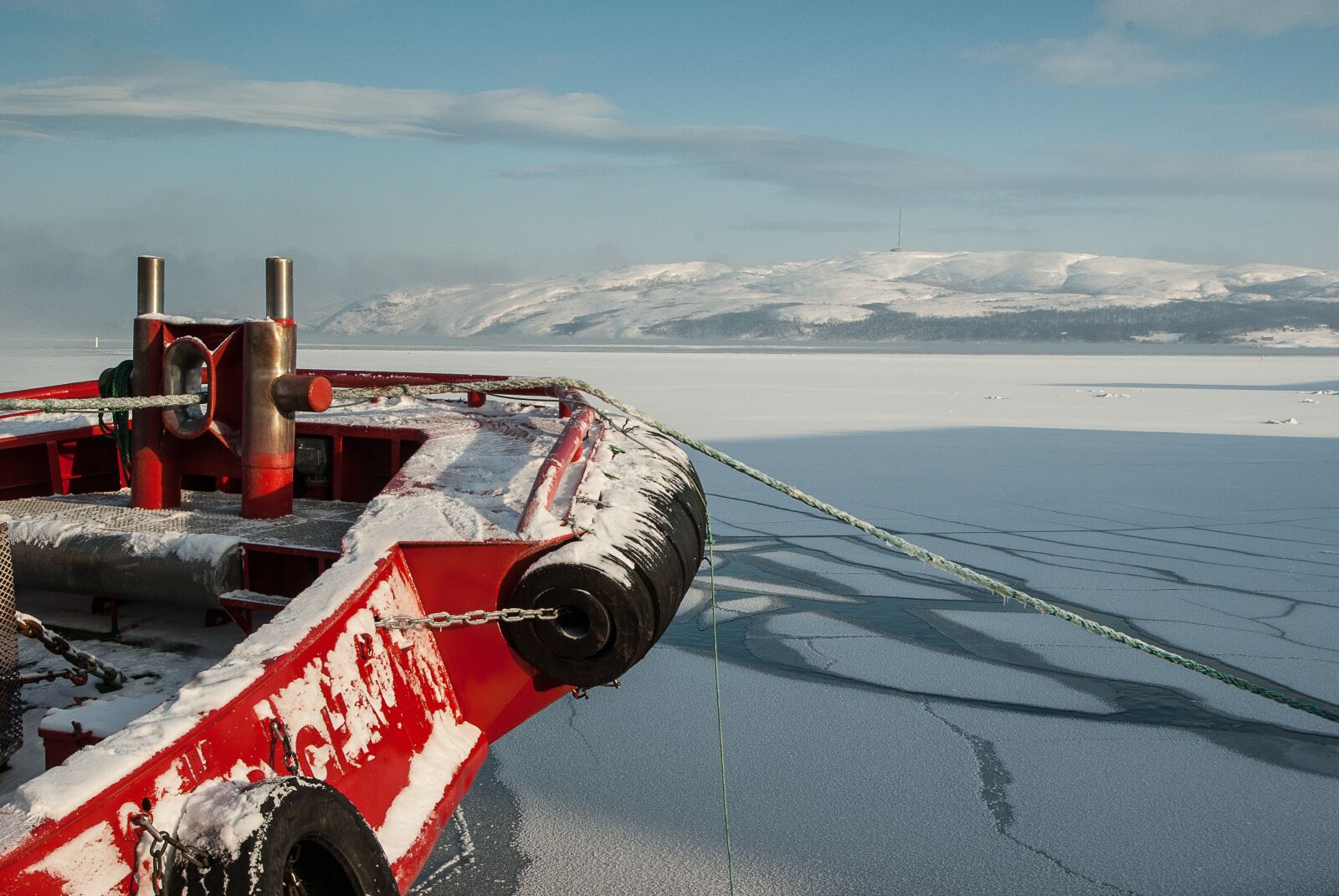 Pentax K10D sample photo. Norway, kirkenes, artic ocean photography