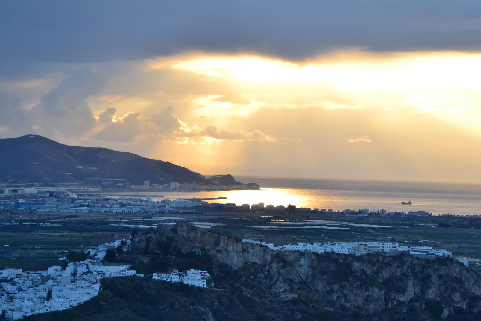 Nikon D3100 sample photo. Sunset, nature, panorama photography