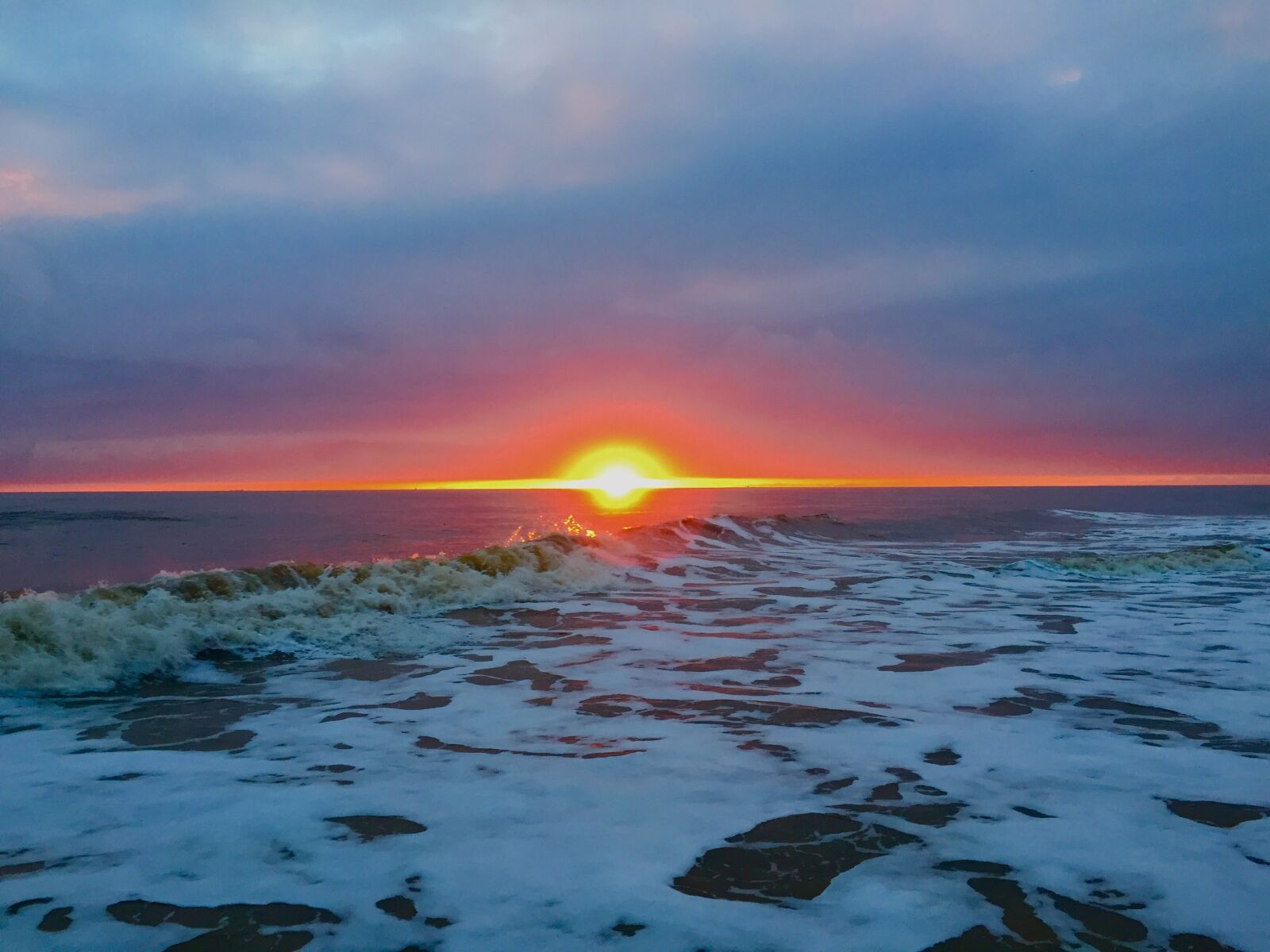 Apple iPhone 6 sample photo. Beach, sunrise, waxham photography