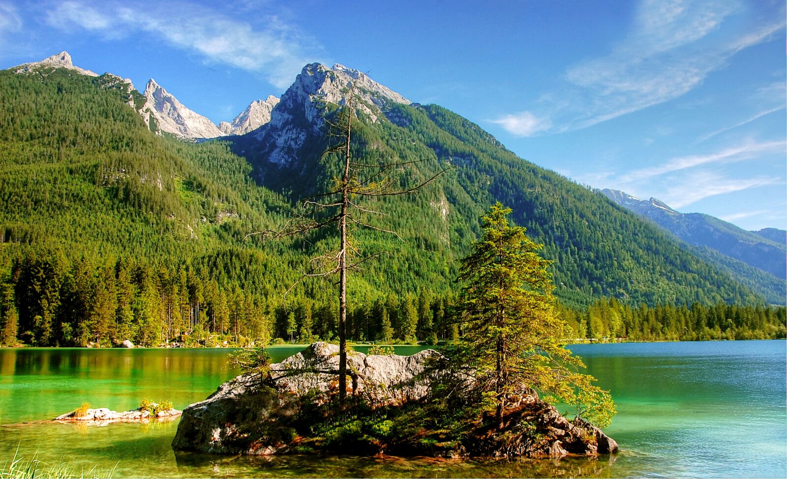 Nikon D40 sample photo. Ramsau, hintersee, alpine photography