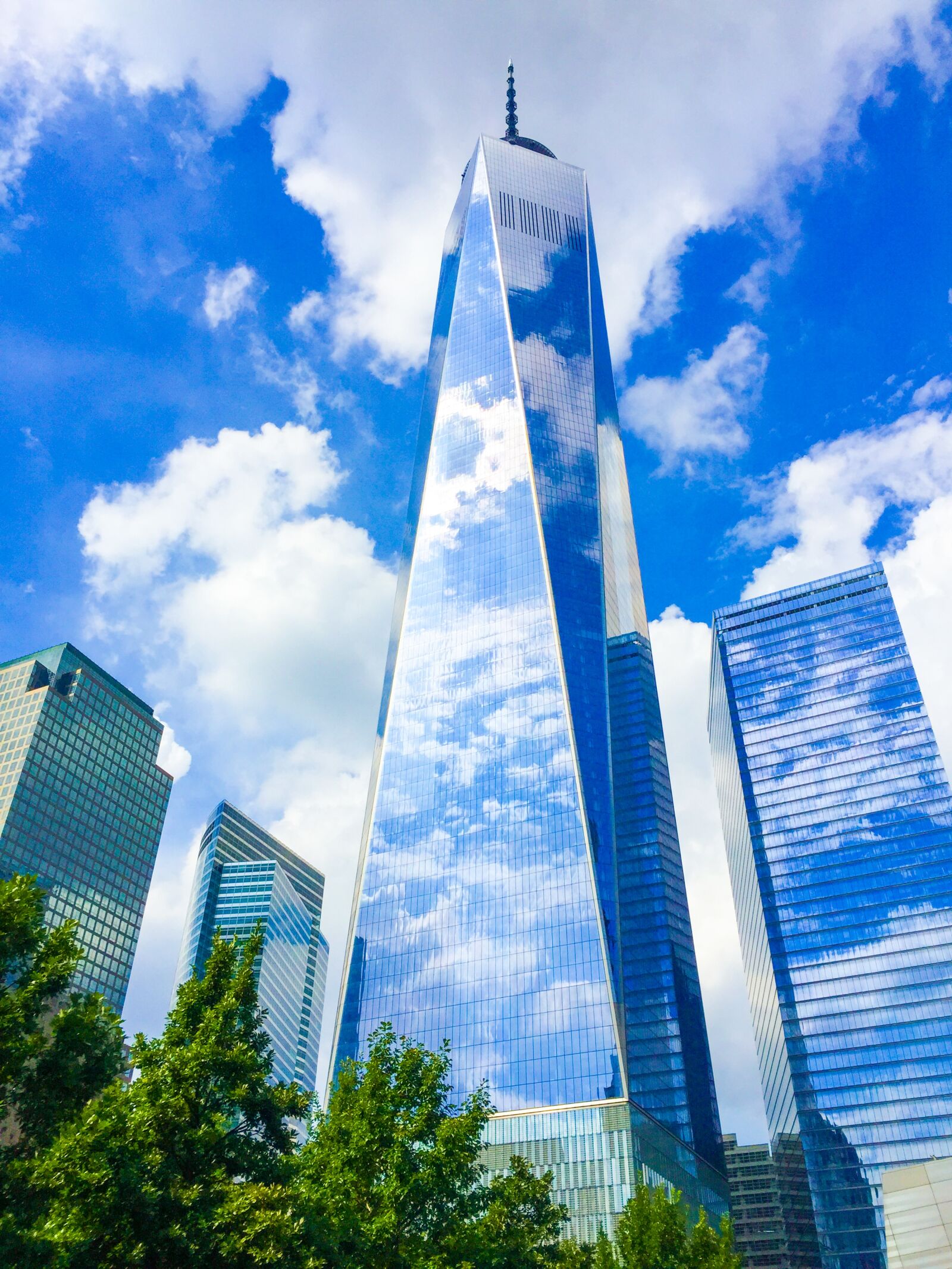 Apple iPhone 6 sample photo. Freedom tower, freedom, tribute photography