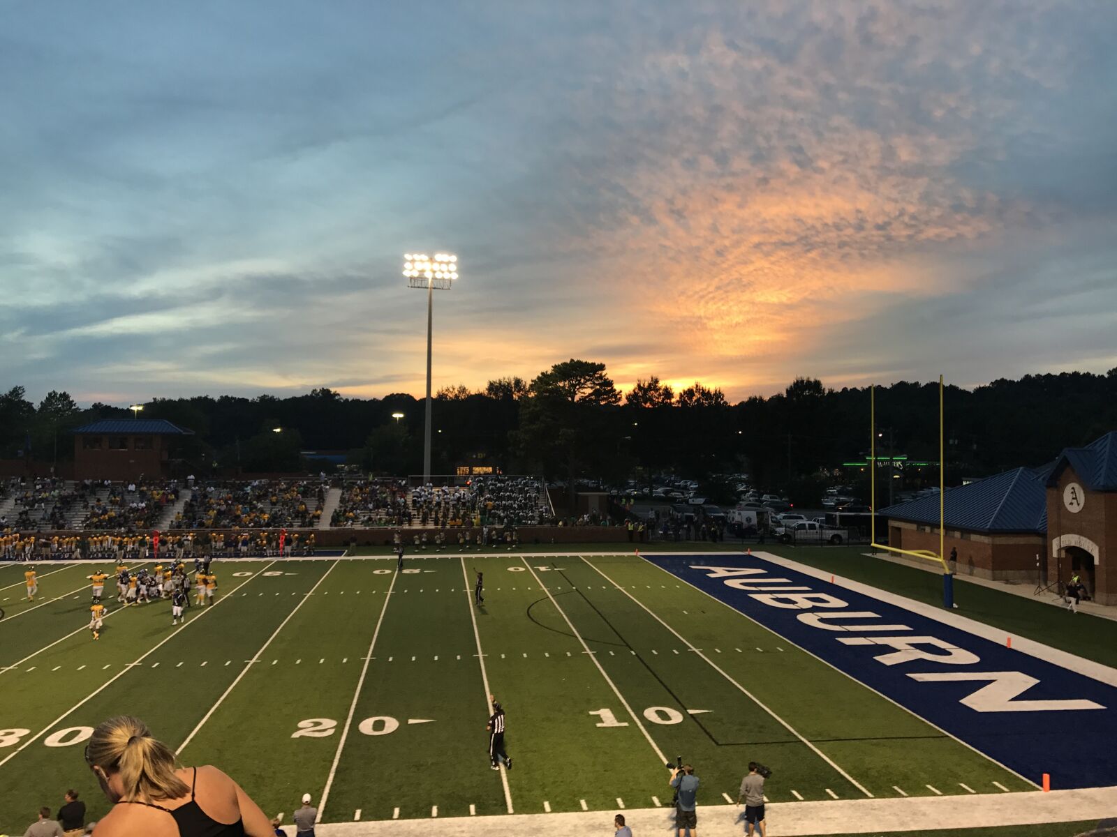 Apple iPhone 7 Plus sample photo. High, school, football photography