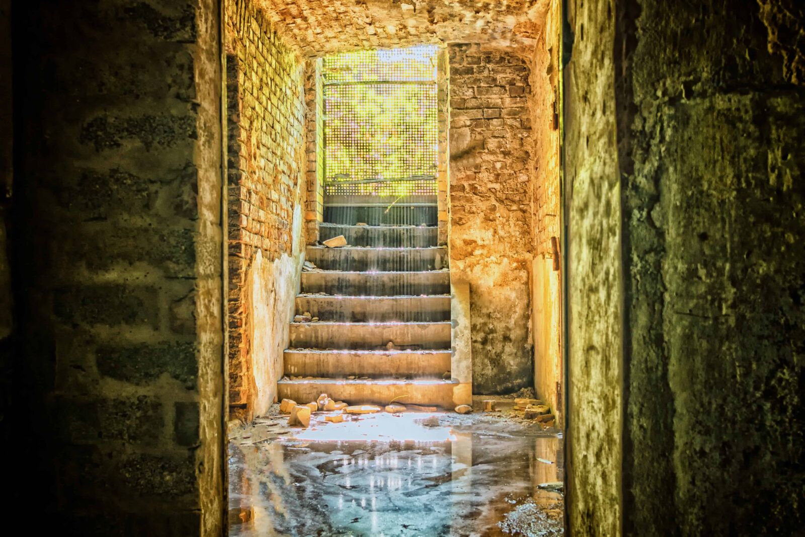 Nikon D3300 sample photo. Wall, interior, old, architecture photography