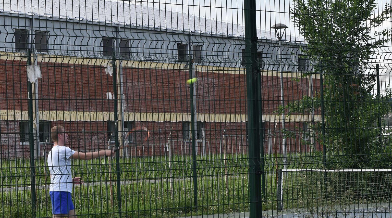 Nikon D5500 sample photo. Tennis, tennis court, tennis photography