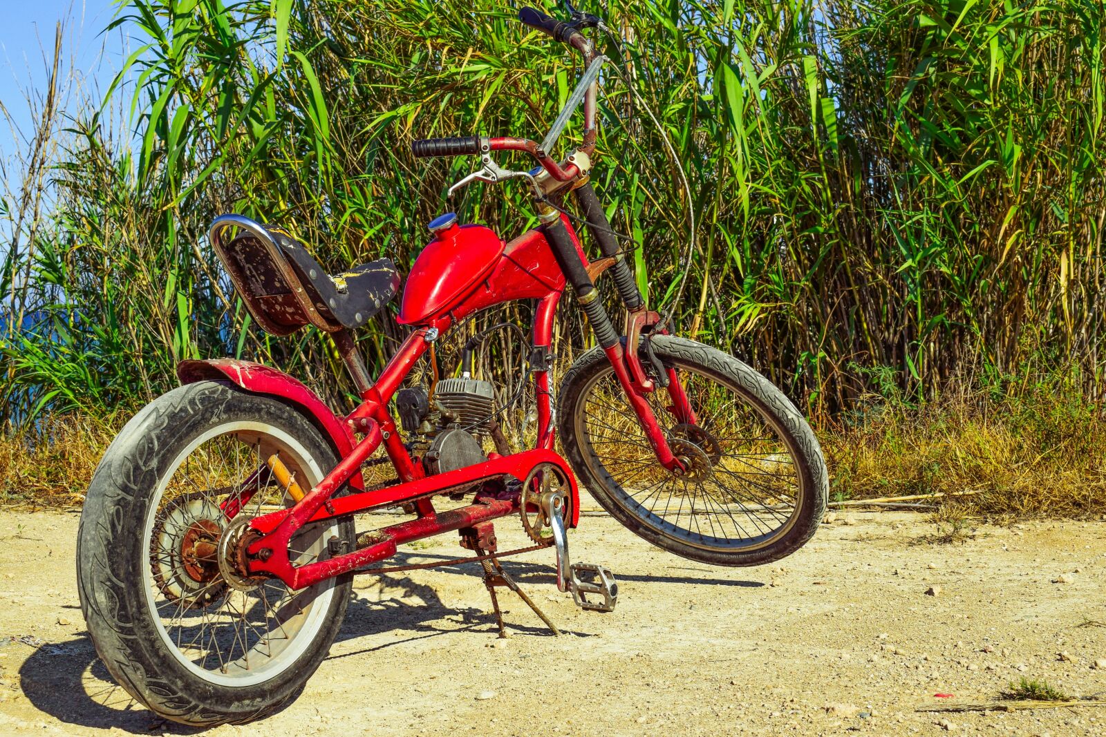Nikon D3300 sample photo. Moped, improvised, makeshift photography