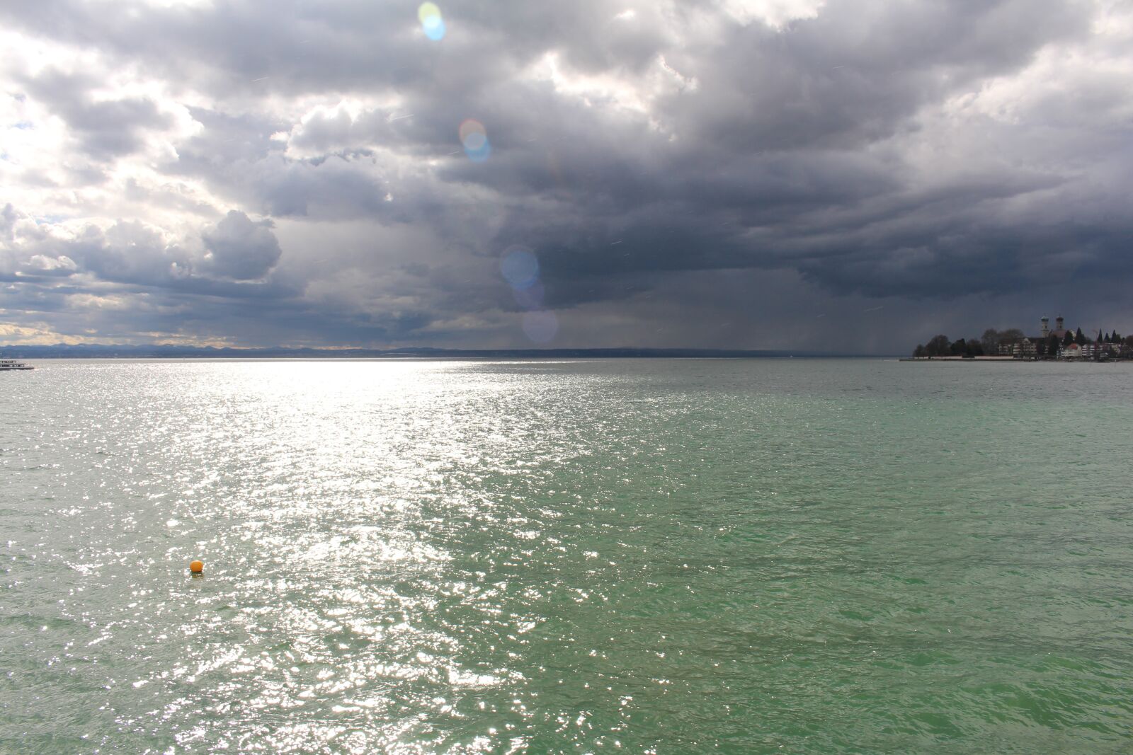 Canon EOS 700D (EOS Rebel T5i / EOS Kiss X7i) sample photo. Lake constance, water, thunderstorm photography